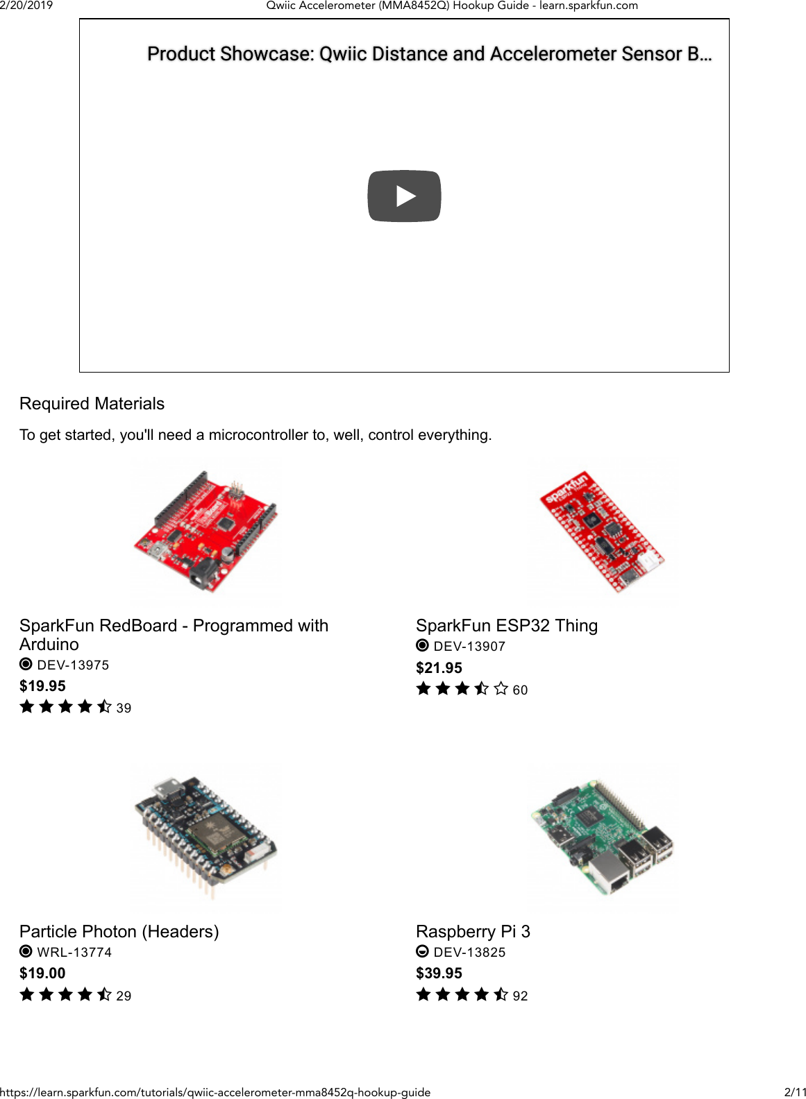 Page 2 of 11 - Qwiic Accelerometer (MMA8452Q) Hookup Guide - Learn.sparkfun.com