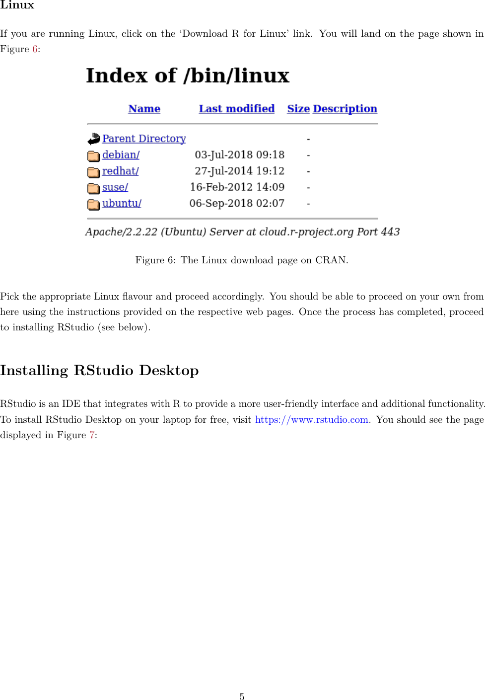 Page 5 of 10 - Installation Instructions: R And RStudio Guide