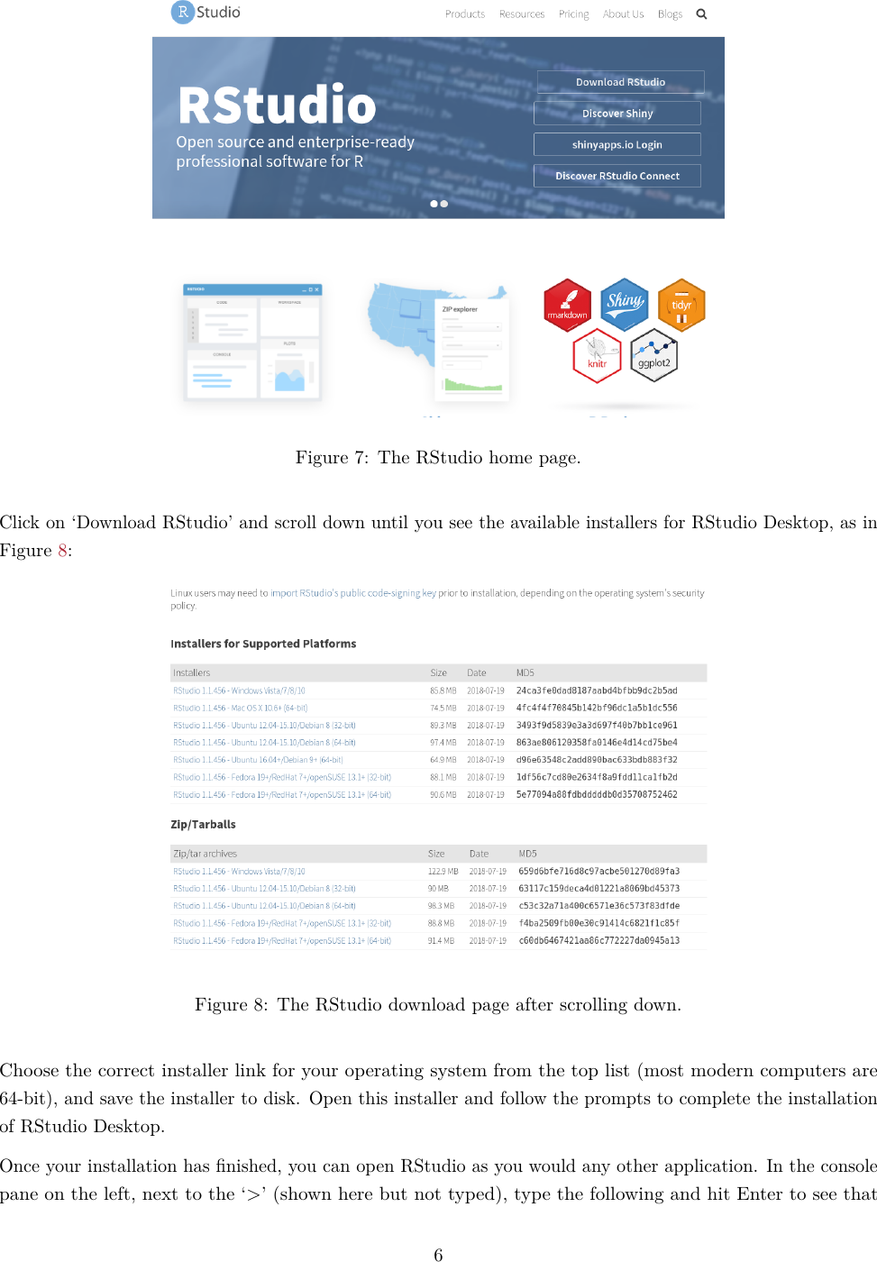 Page 6 of 10 - Installation Instructions: R And RStudio Guide