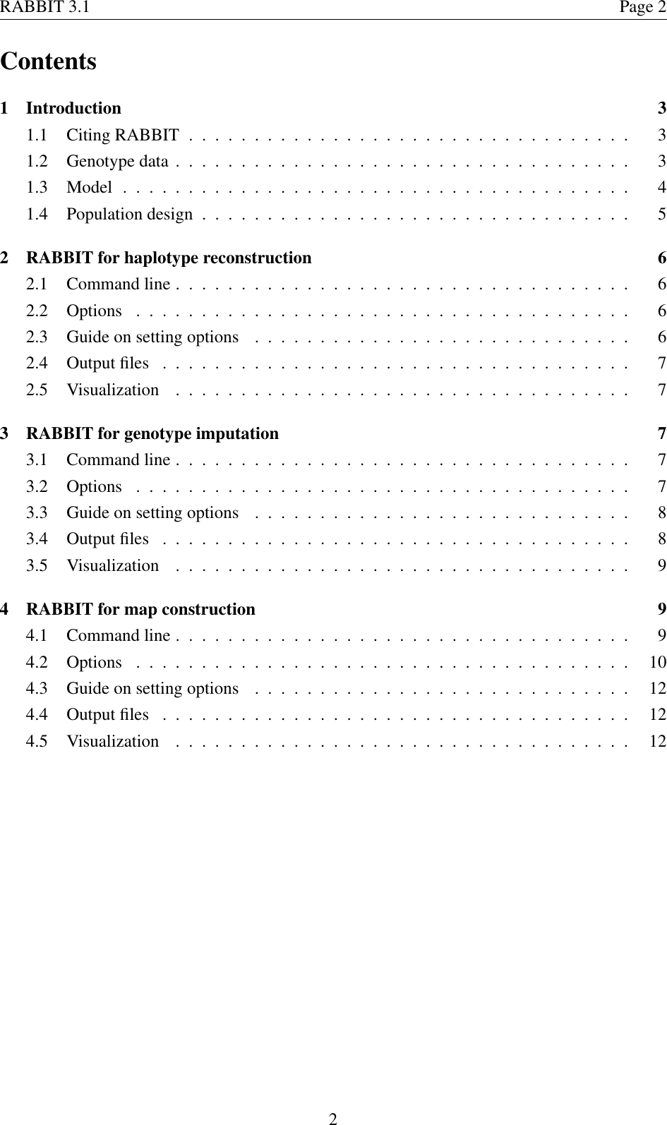 Page 2 of 12 - RABBIT Manual