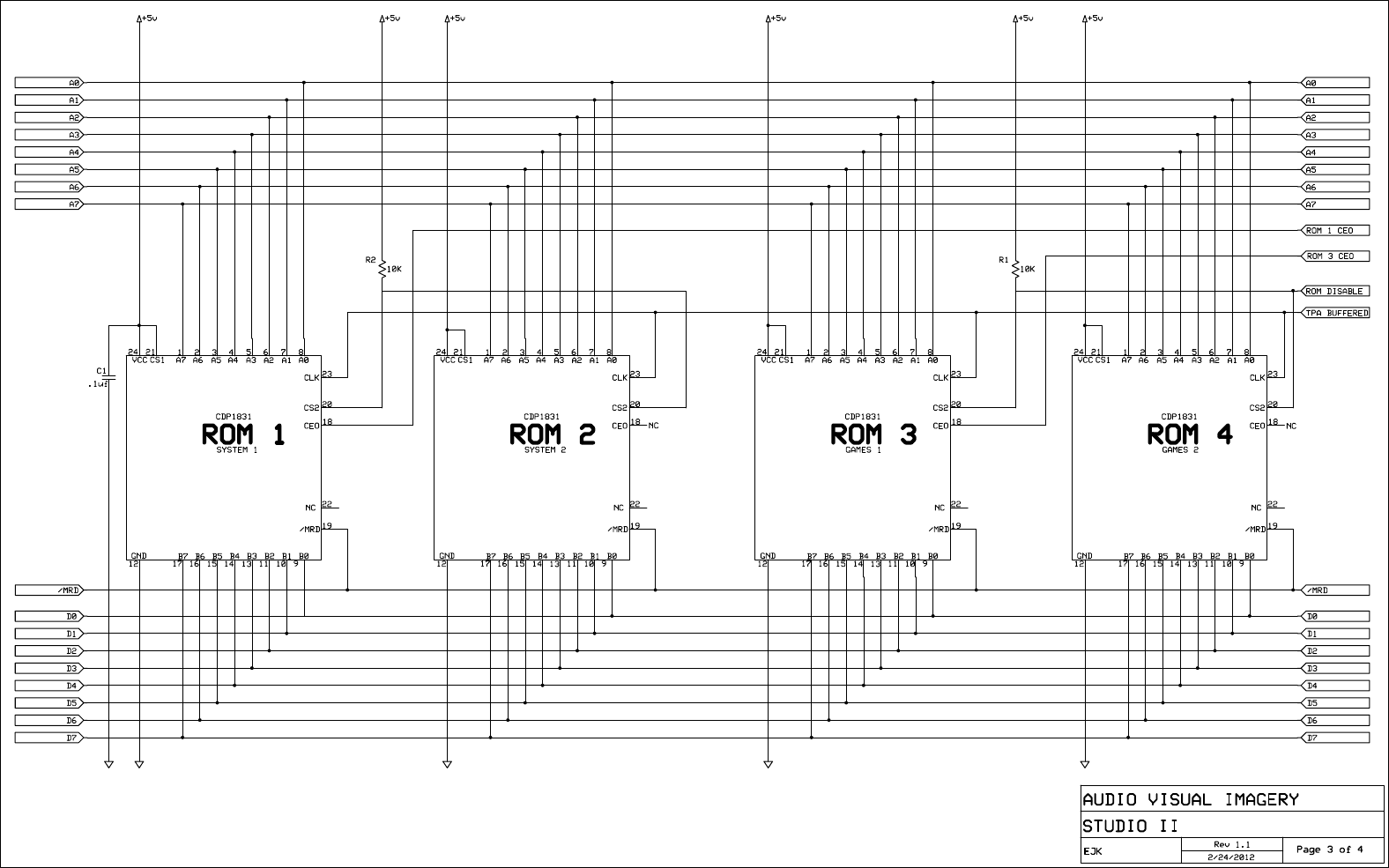 Page 3 of 4 - ExpressSCH RCA_Studio_II_Schematic RCA Studio II Schematic