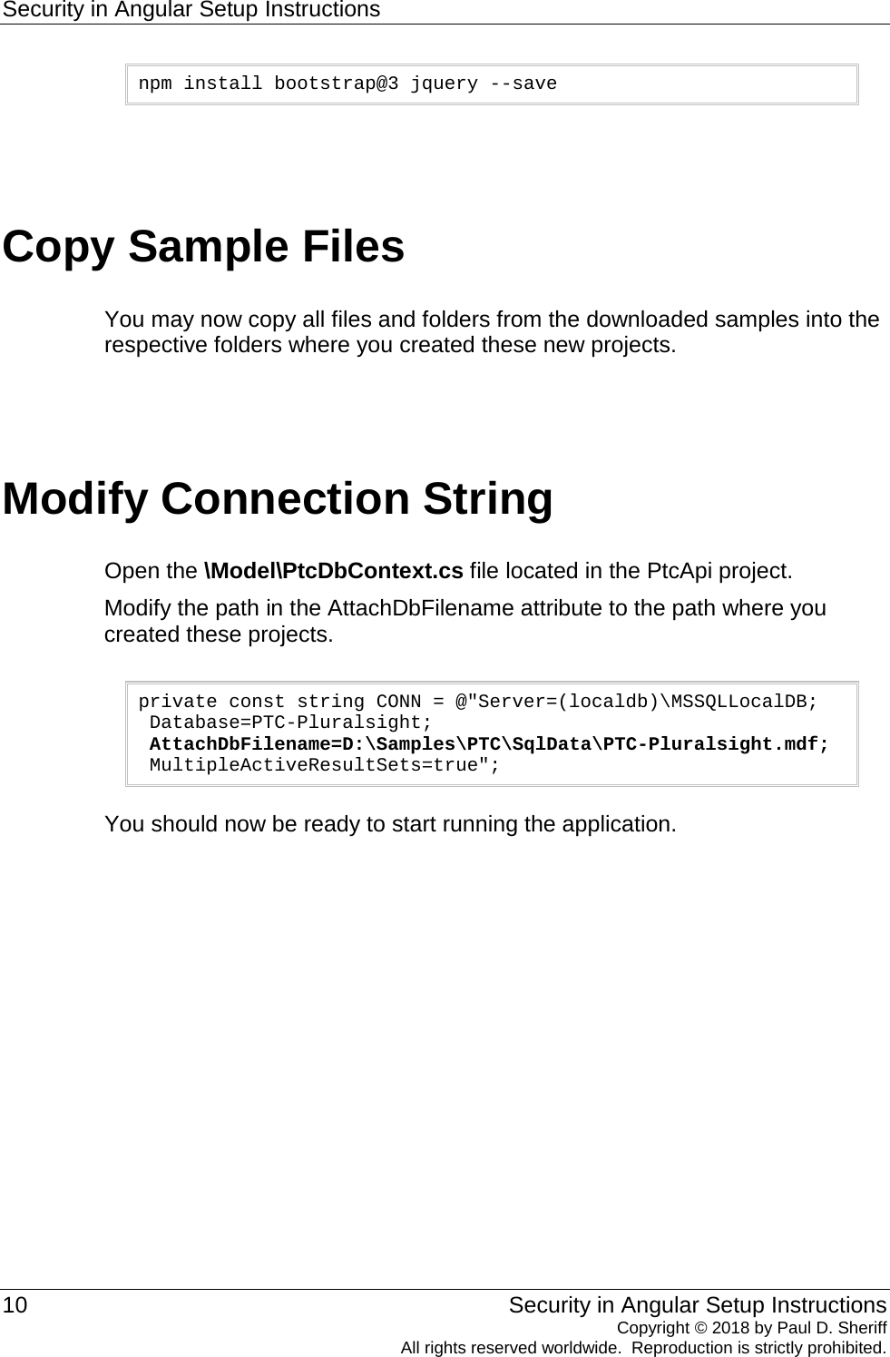 Page 10 of 10 - Security In Angular Setup Instructions README-1ST-Setup