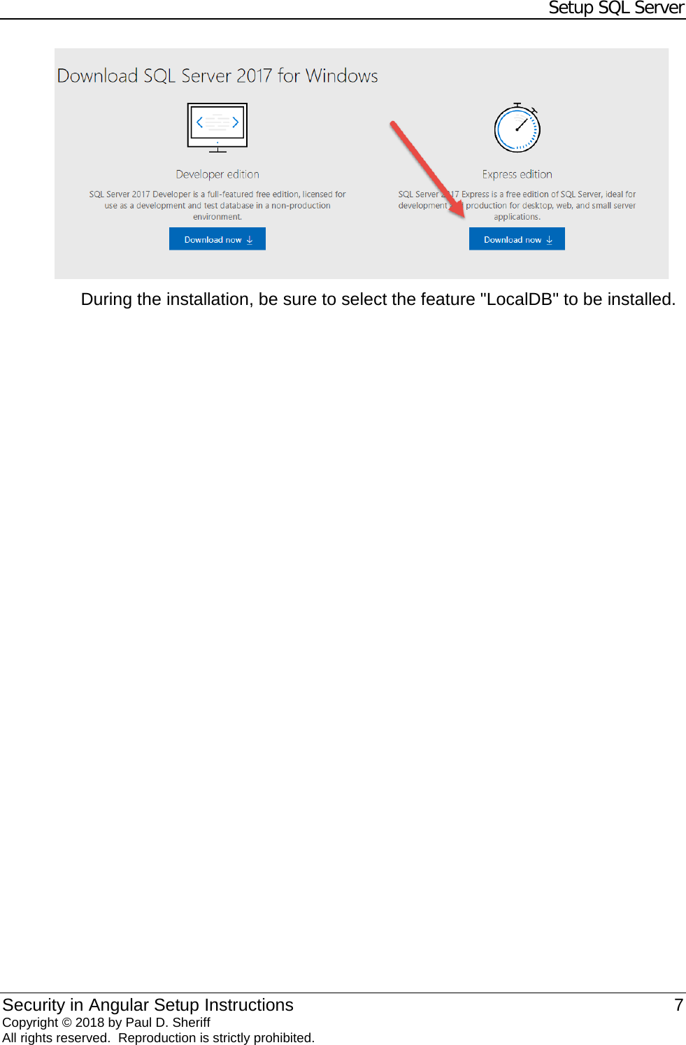Page 7 of 10 - Security In Angular Setup Instructions README-1ST-Setup