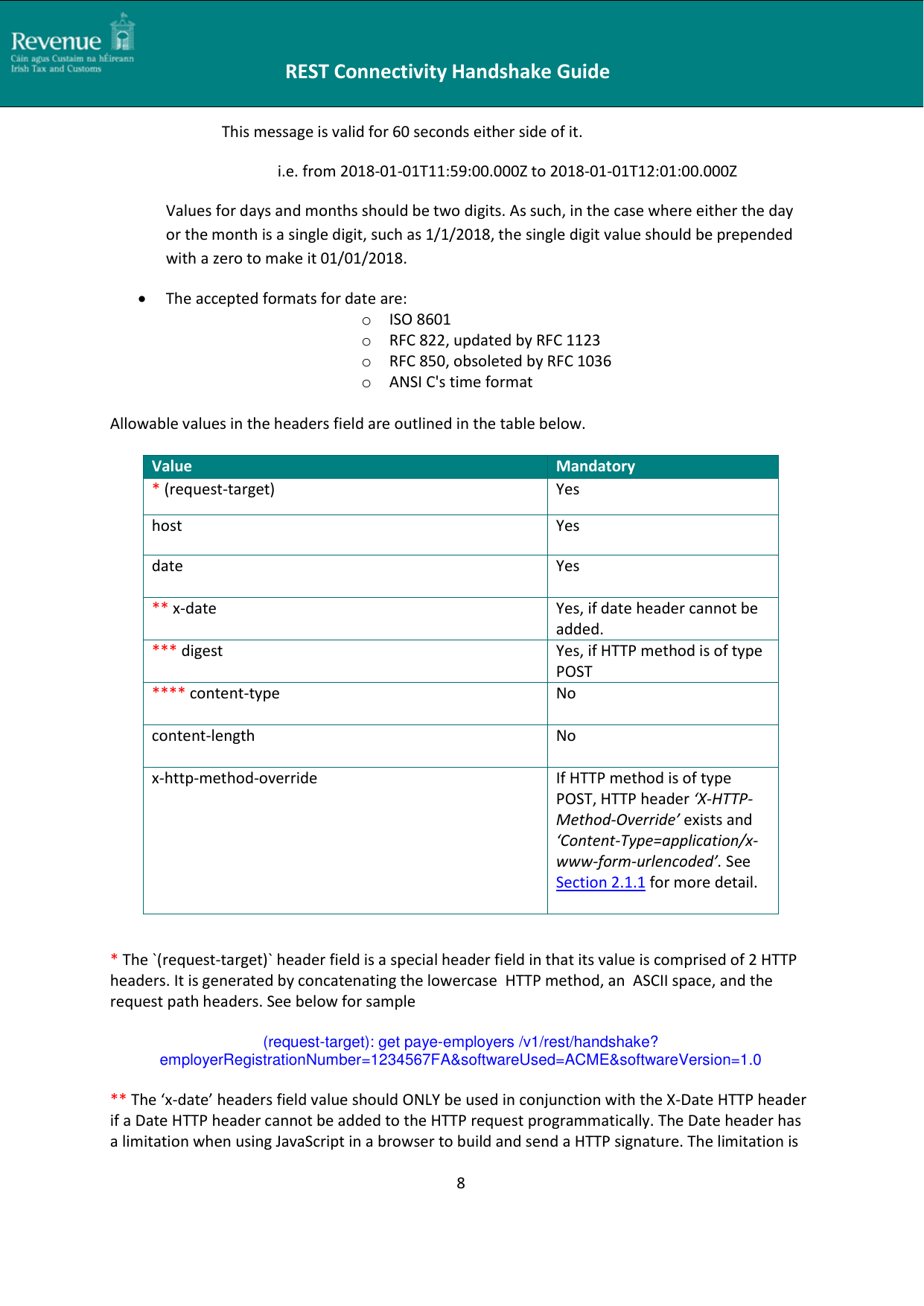 Page 8 of 10 - REST Connectivity Handshake Guide