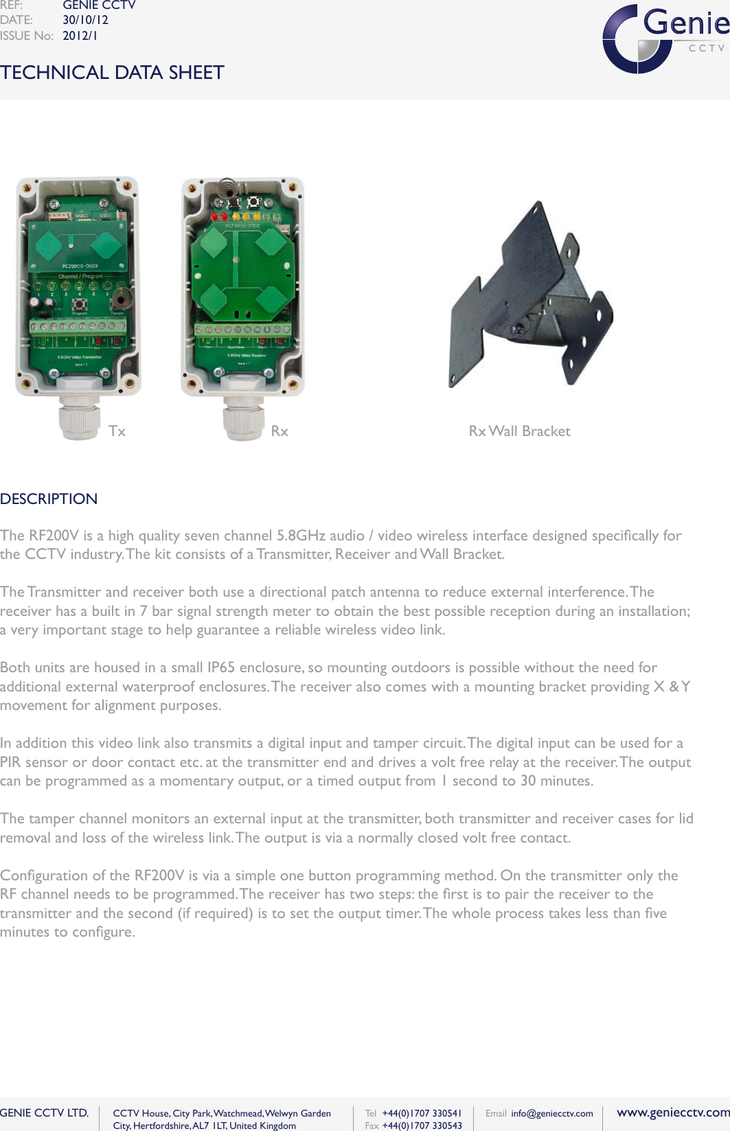 Page 2 of 3 - RF200V