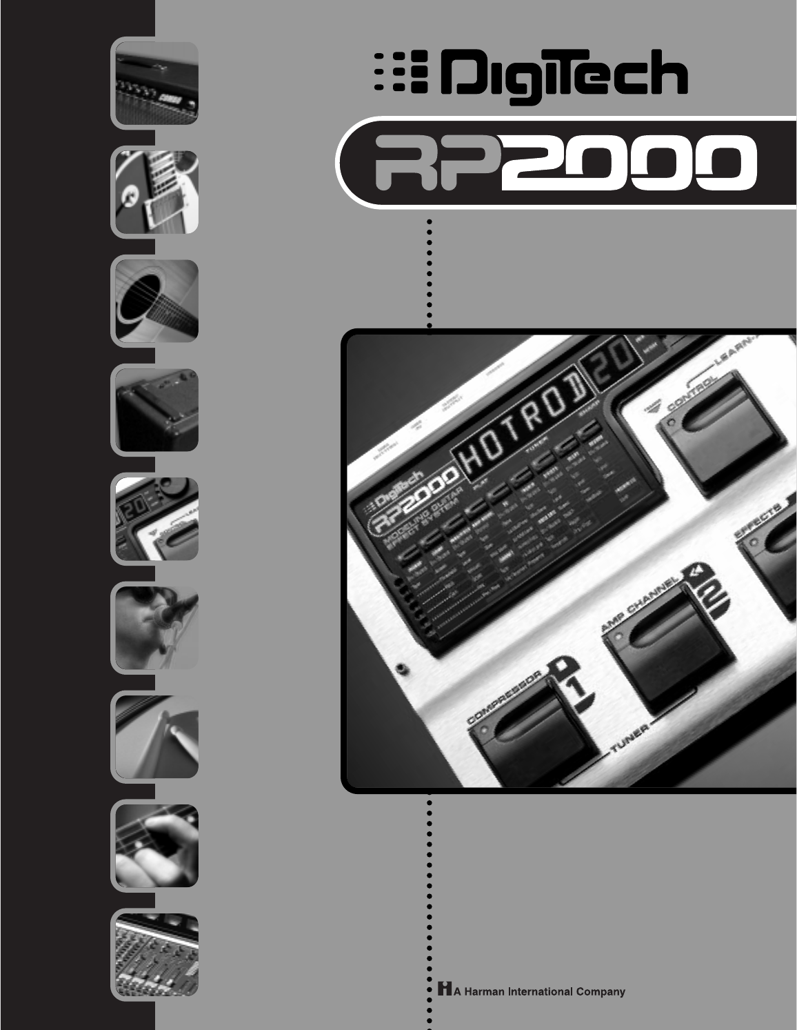 RP2000 Manual Digi Tech Guitar Effects Owner’s RP2000Manual