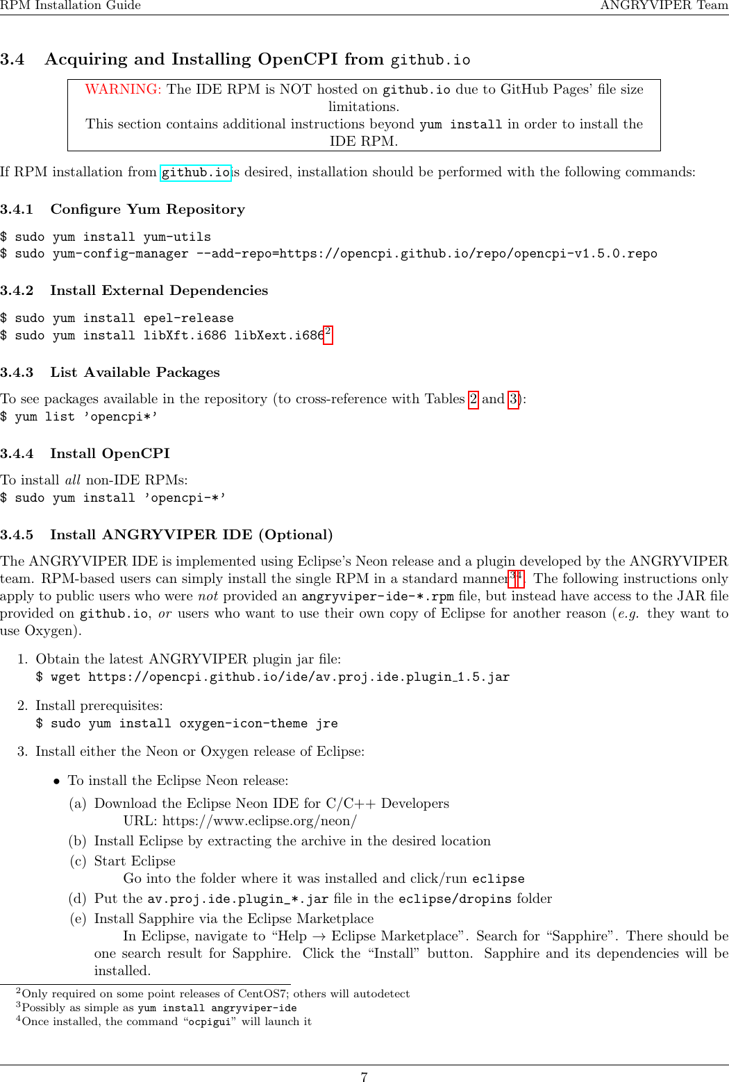 Page 7 of 10 - RPM Installation Guide