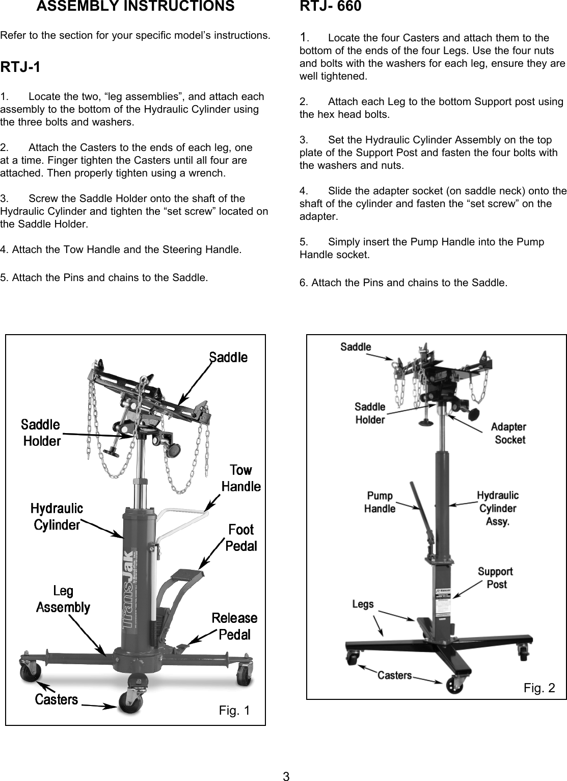 Page 3 of 10 - RTJ-1 RTJ-1100  RTJ-Series_Manual RTJ-Series Manual