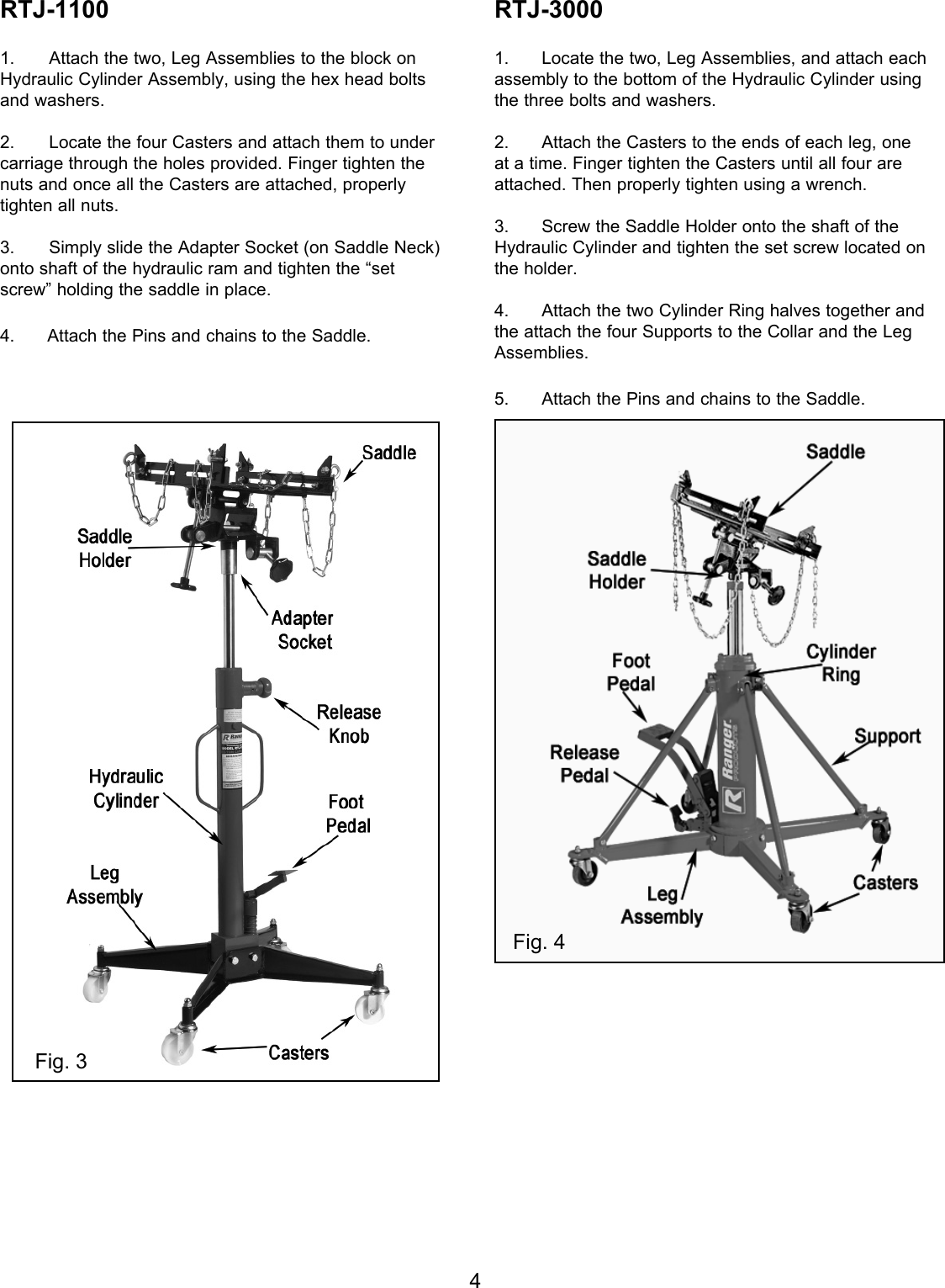 Page 4 of 10 - RTJ-1 RTJ-1100  RTJ-Series_Manual RTJ-Series Manual