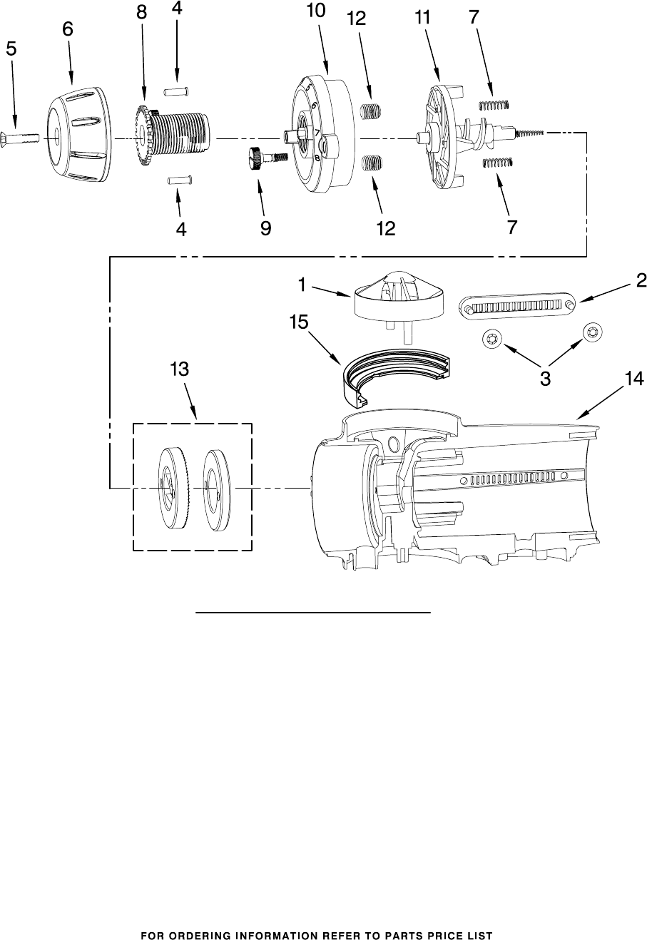 KPCG100PM1 Repair Part List 8212130