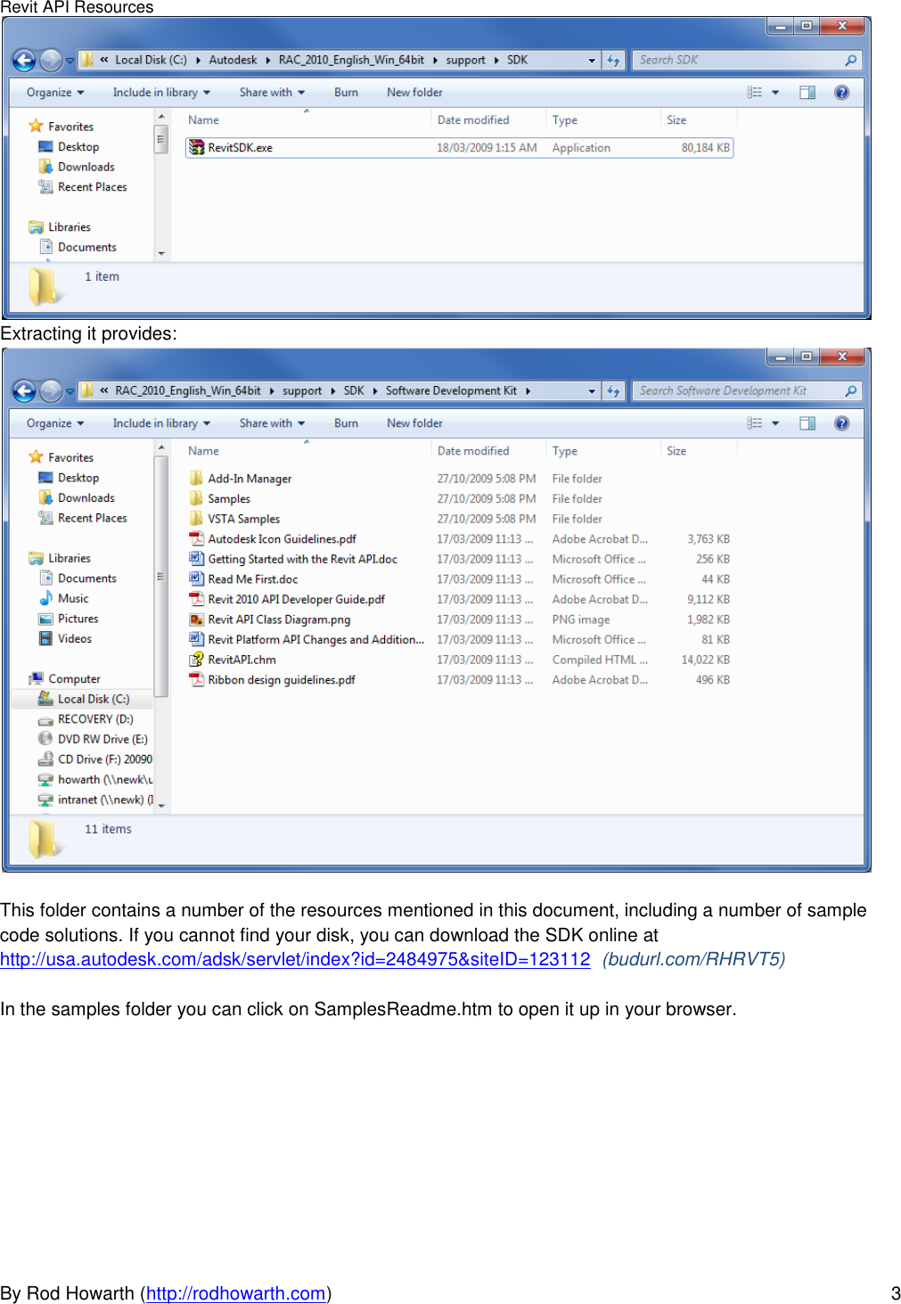 Page 3 of 10 - Revit API Resource Guide By Rod Howarth