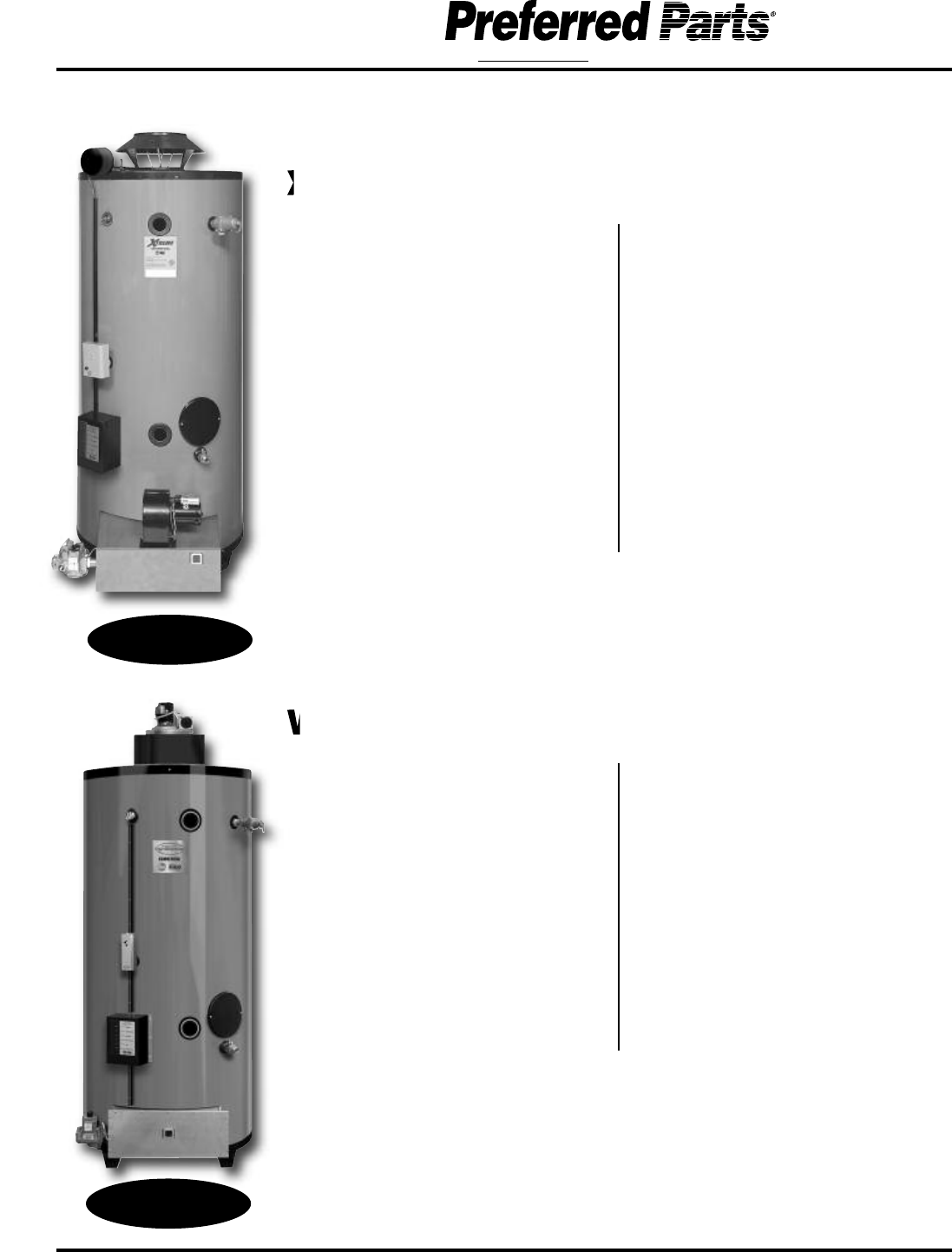 2006Parts SEP Rev.5 Rheem Ruud 2009 water heater parts guide
