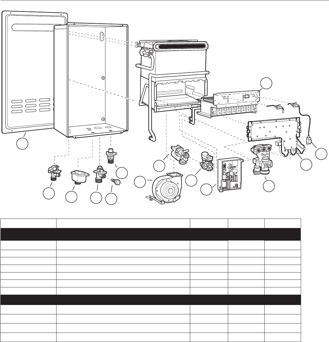 Rheem Tankless Parts Accessories