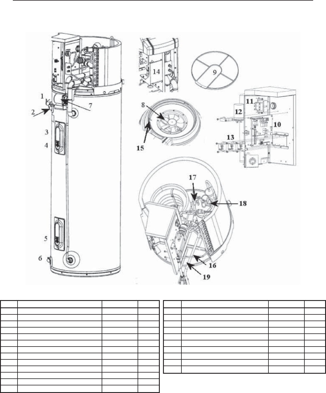 Whirlpool E1f50rd045v Parts Heater Parts Whirlpool Ee2h50rd045v Heating  Element Whirlpool