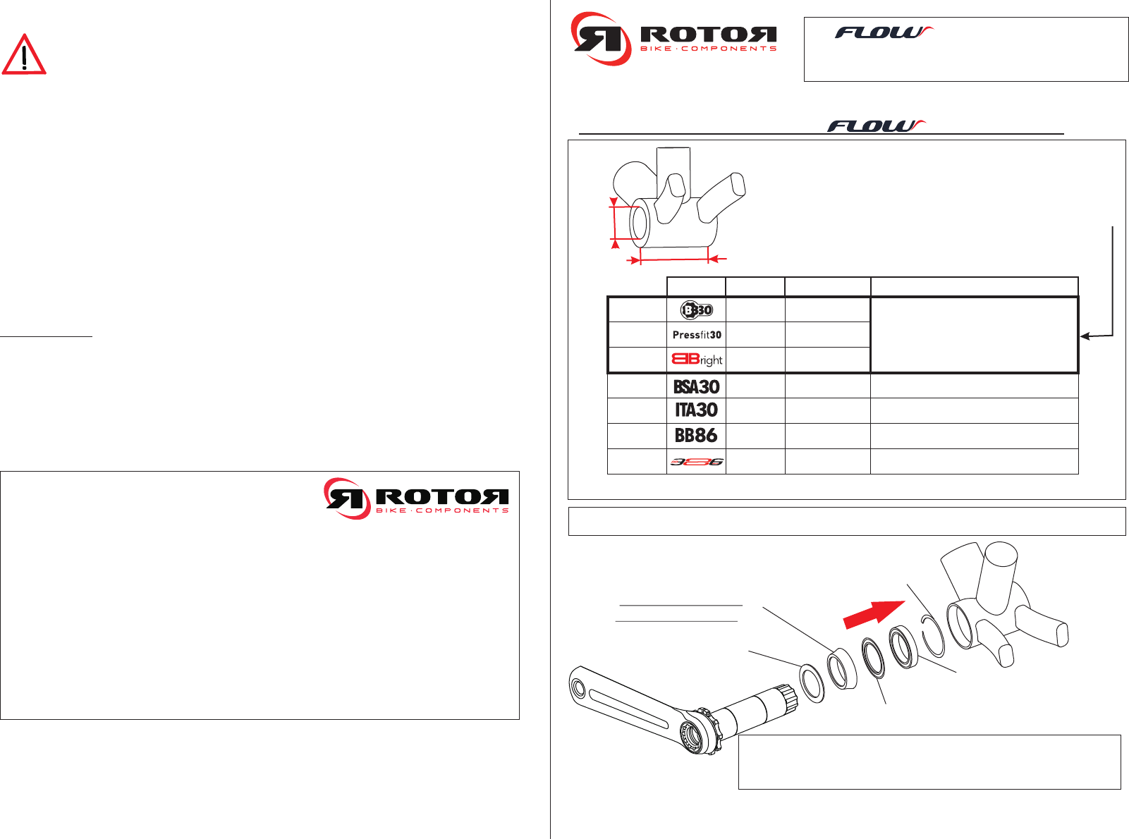 M.3D+FLOW_130_ROAD_BB30 PF30 BBright.EN Rotor Flow Aero 130BCD