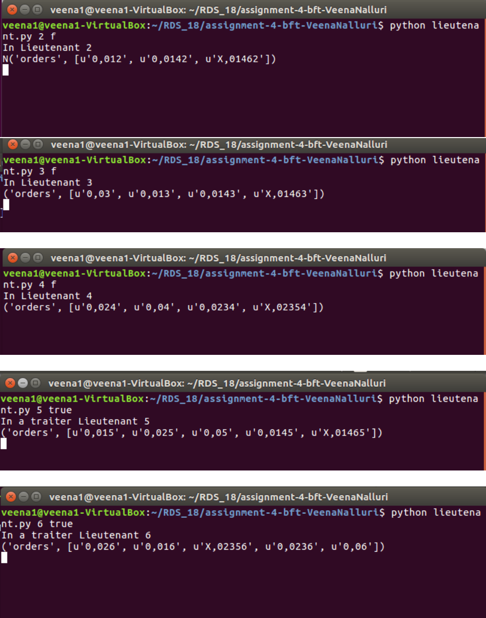 Page 2 of 2 - Running Instructions And Screenshots