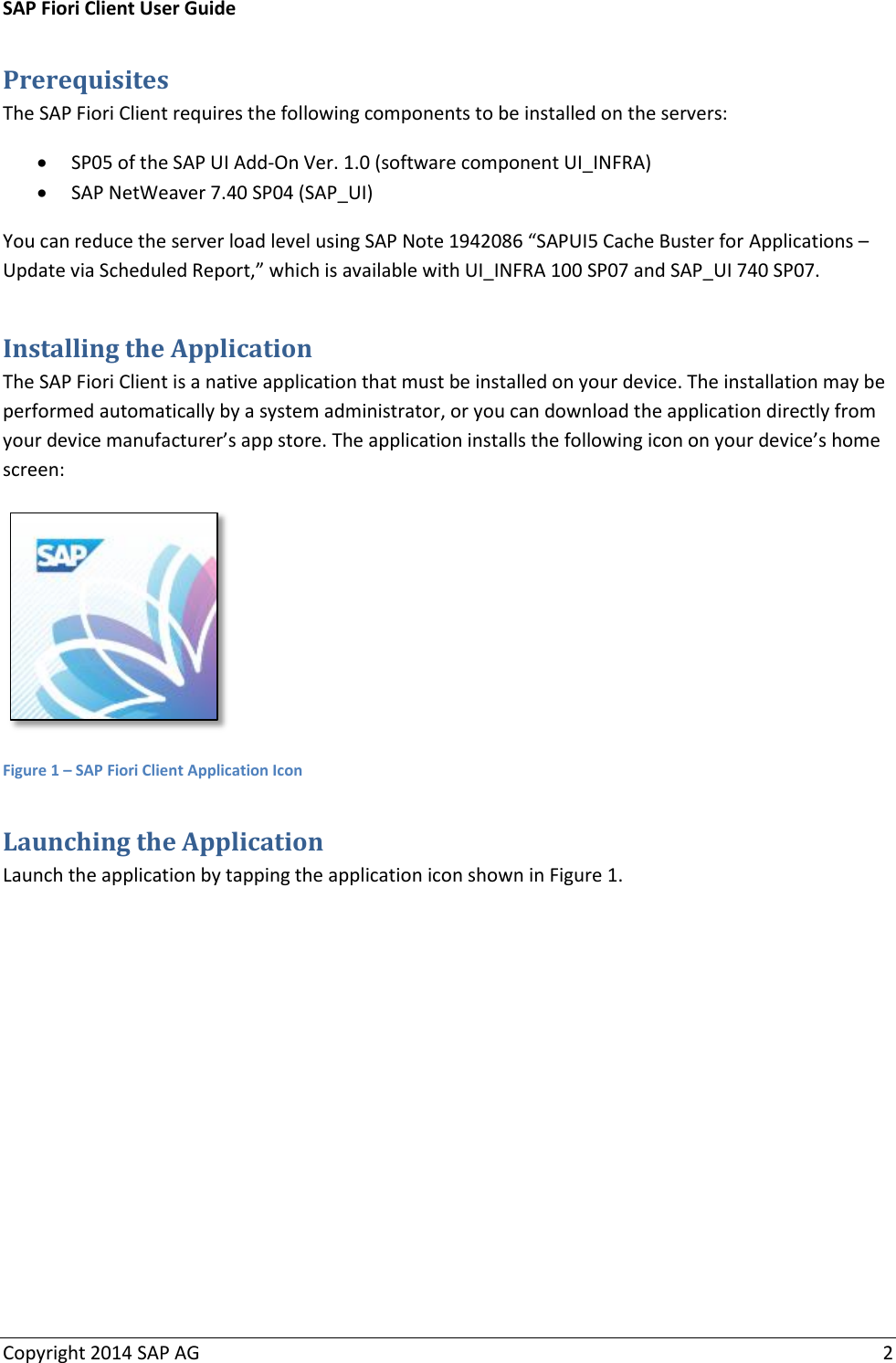 Page 3 of 12 - SAP Fiori Client User Guide