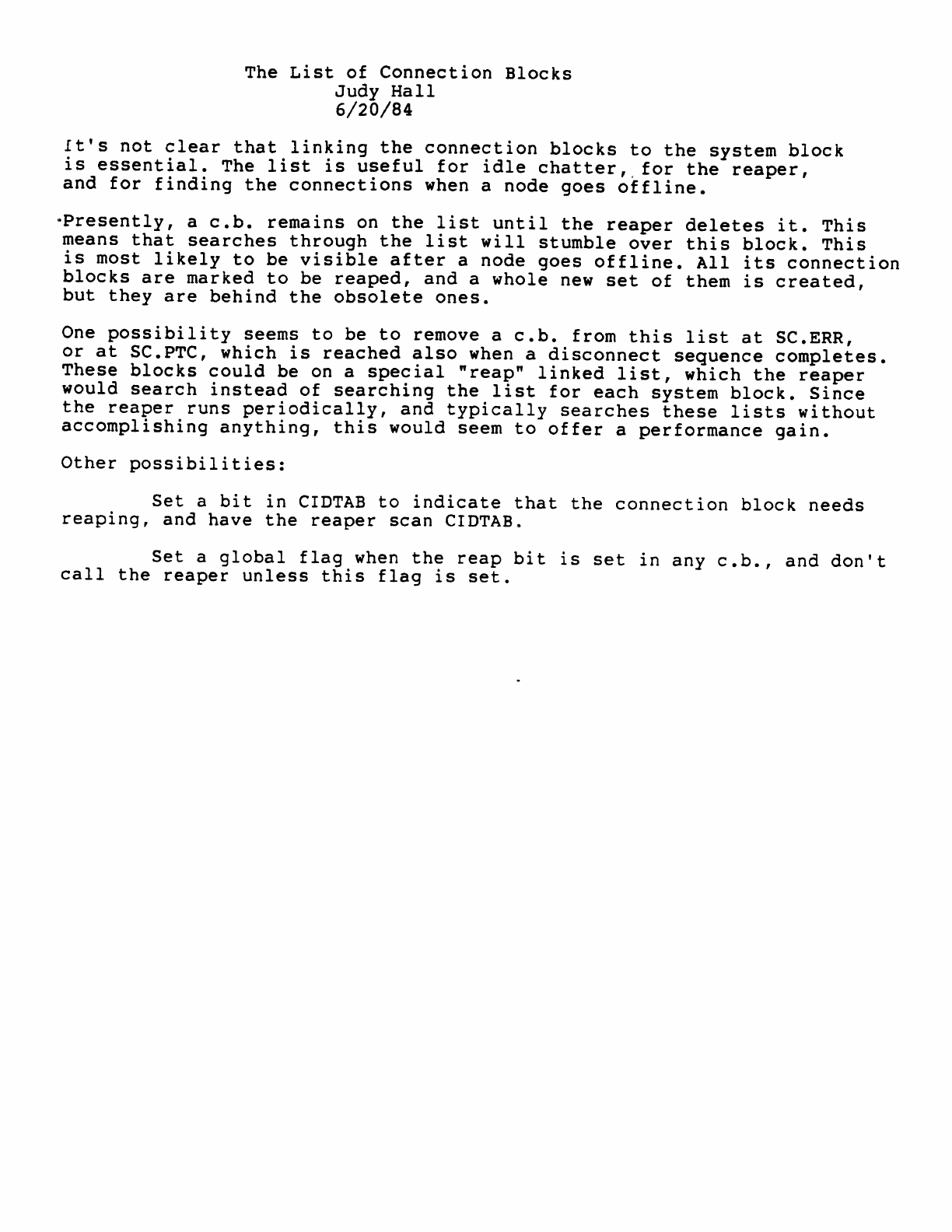 SCA_Design Notes_1984 SCA Design Notes 1984