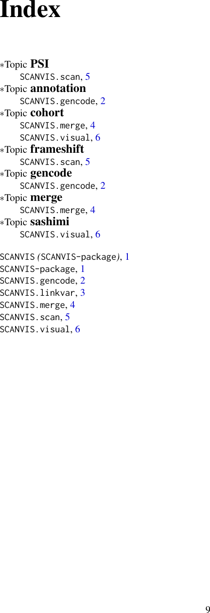 Page 9 of 9 - SCANVIS-manual