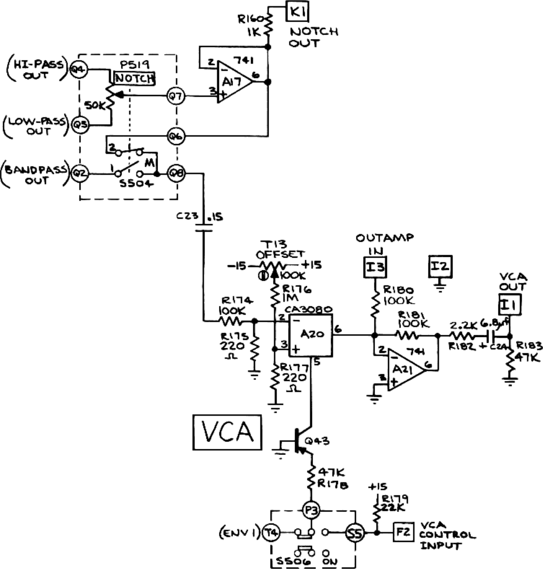 Page 5 of 10 - Oberheim SEM-1A Schematics