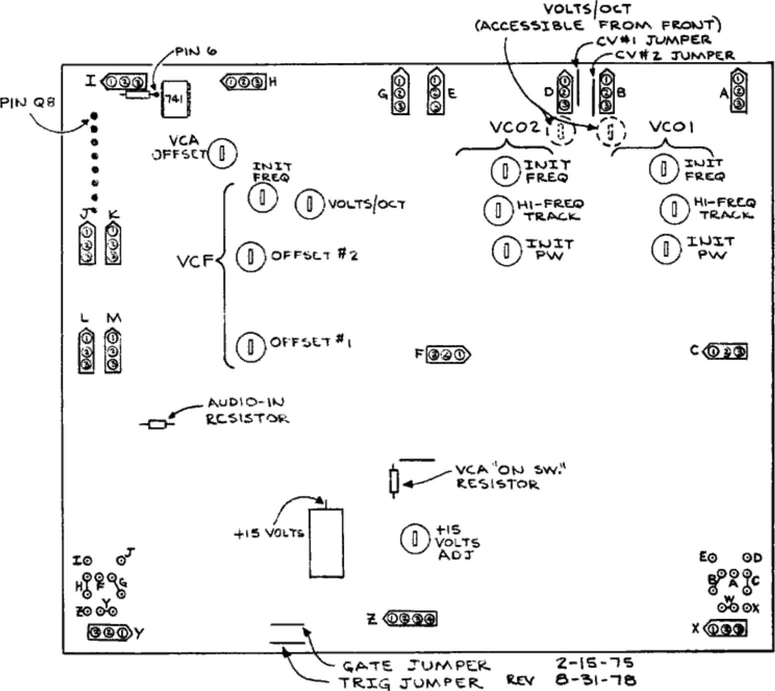 Page 9 of 10 - Oberheim SEM-1A Schematics