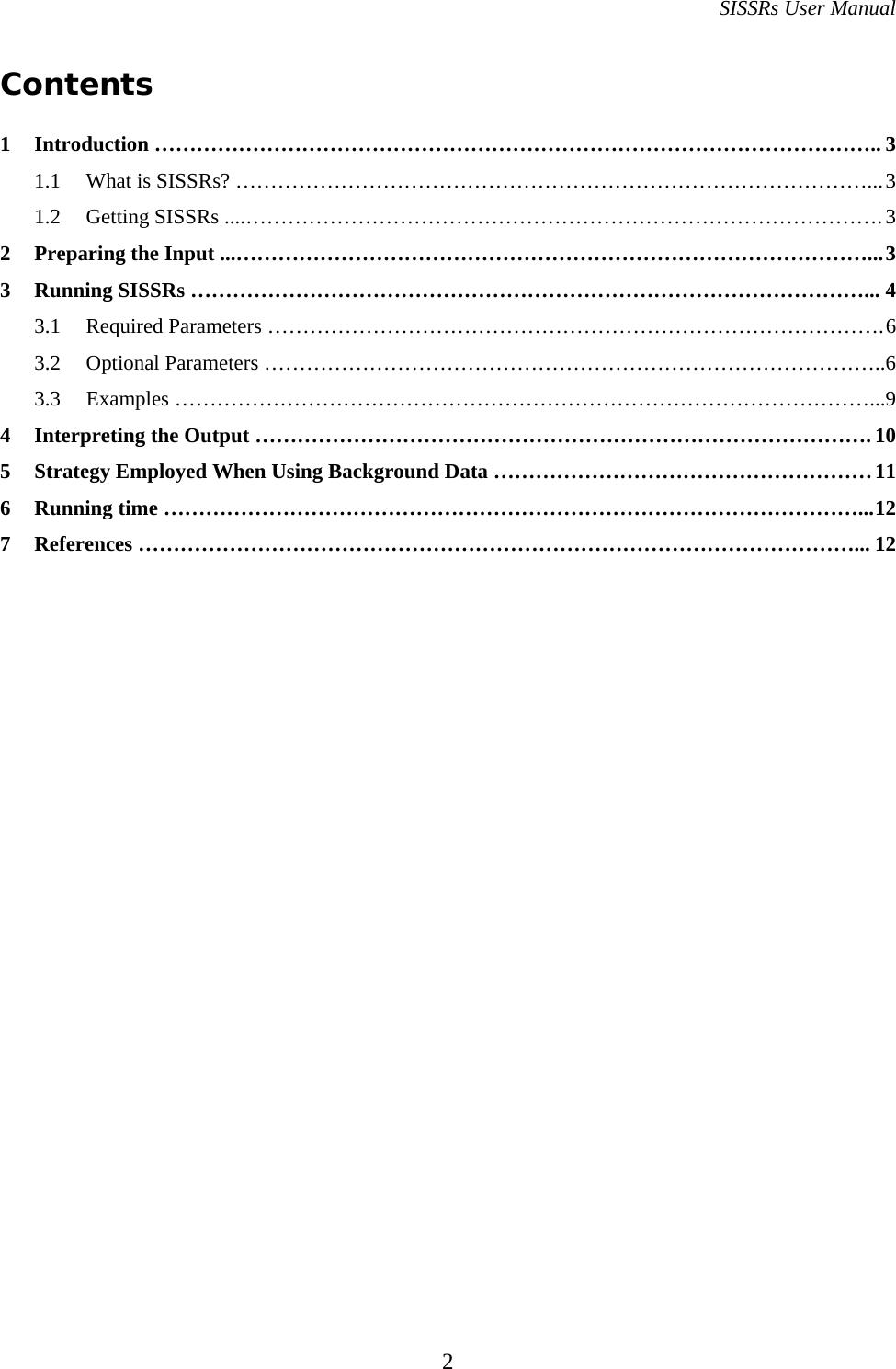 Page 2 of 12 - SISSRs-Manual
