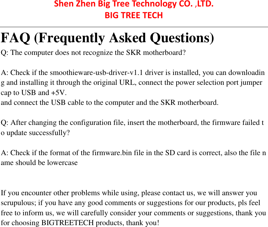 Page 8 of 8 - SKR V1.3-Instructions