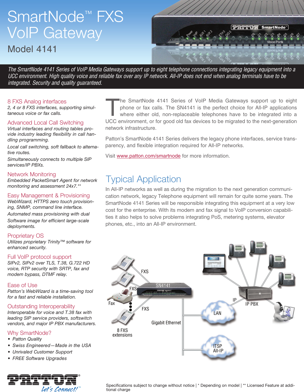 Page 1 of 2 - SN4141_datasheet_SN4141_datasheet SN4141 Datasheet