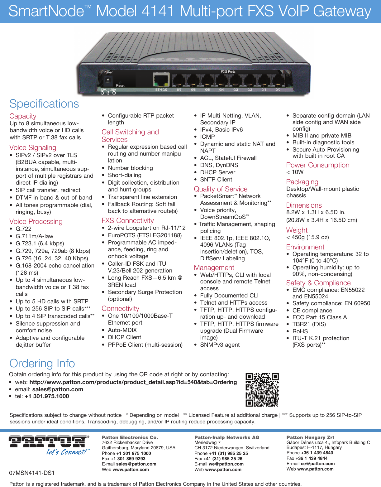 Page 2 of 2 - SN4141_datasheet_SN4141_datasheet SN4141 Datasheet