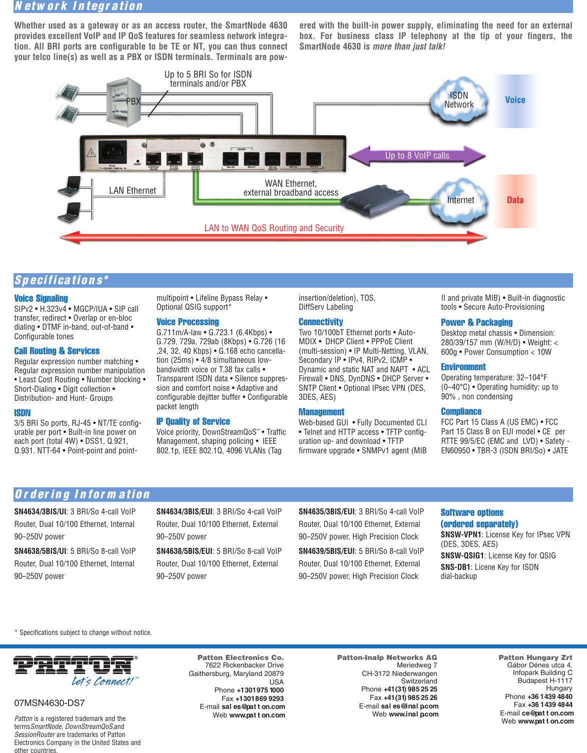 Page 2 of 2 - SN4630_datasheet_SN4630_datasheet SN4630 Datasheet
