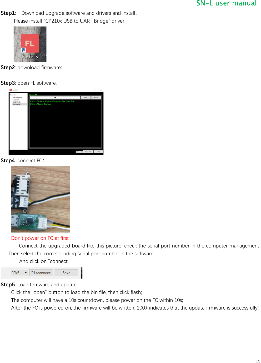 Page 11 of 11 - SN_L_user_manualx SN L User Manual V2.0