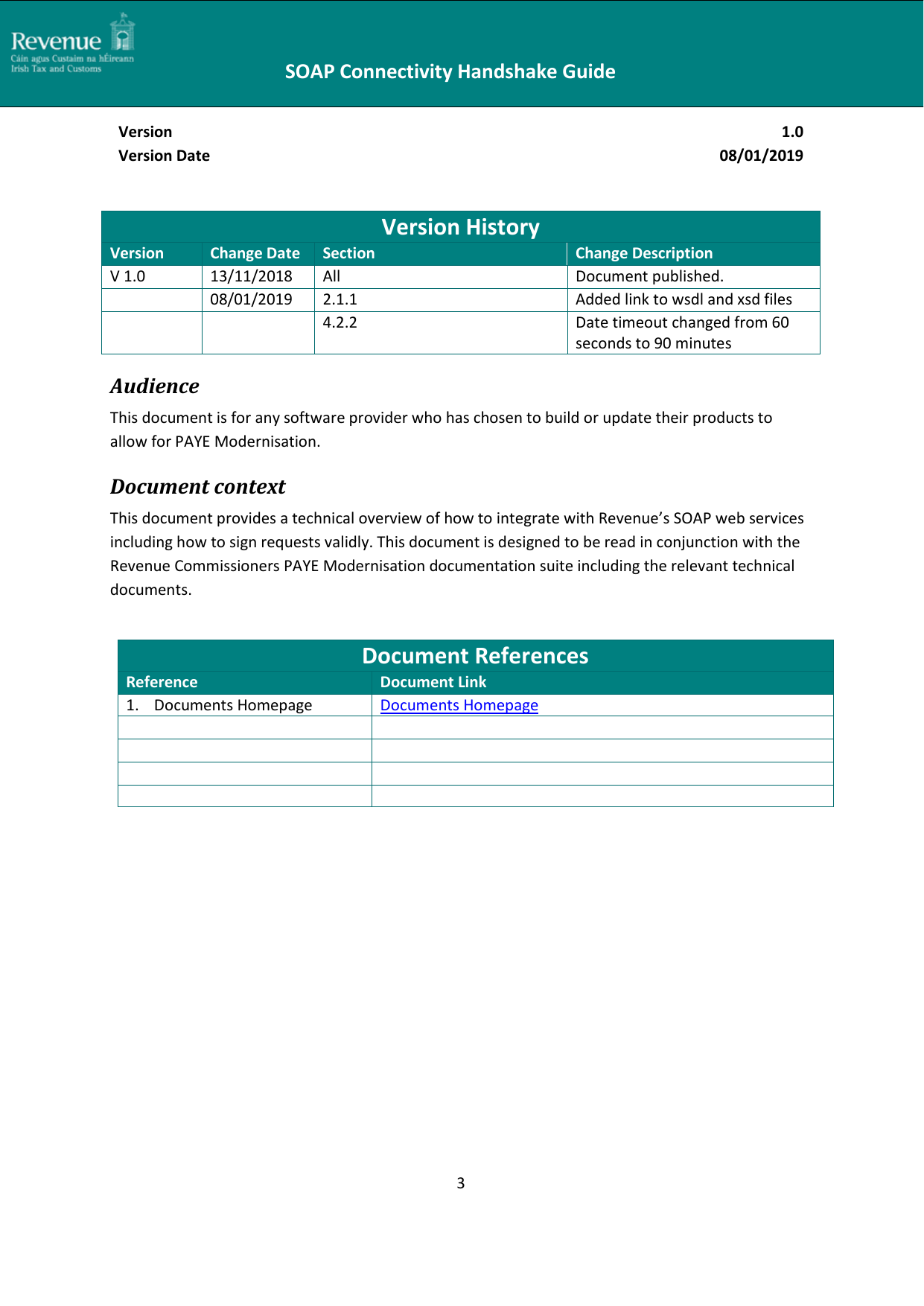 Page 3 of 10 - SOAP Connectivity Handshake Guide