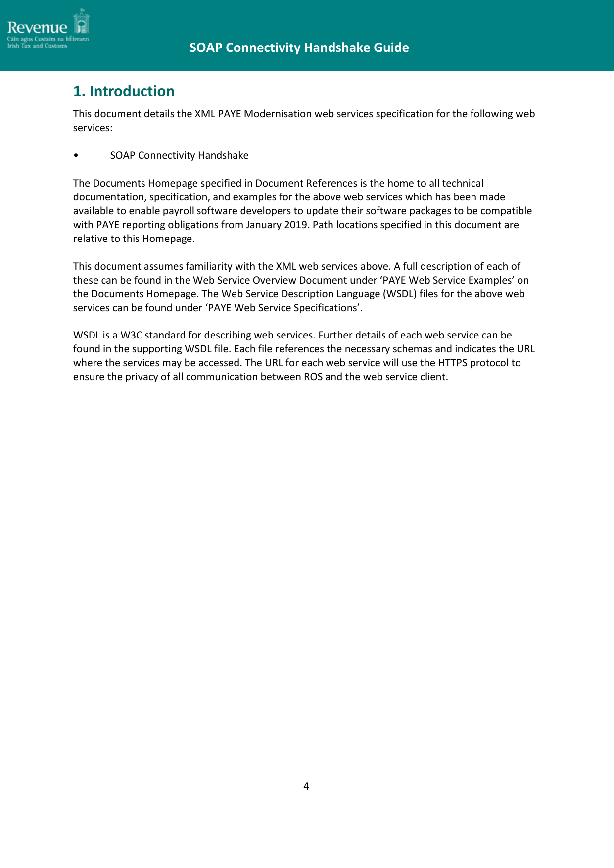 Page 4 of 10 - SOAP Connectivity Handshake Guide