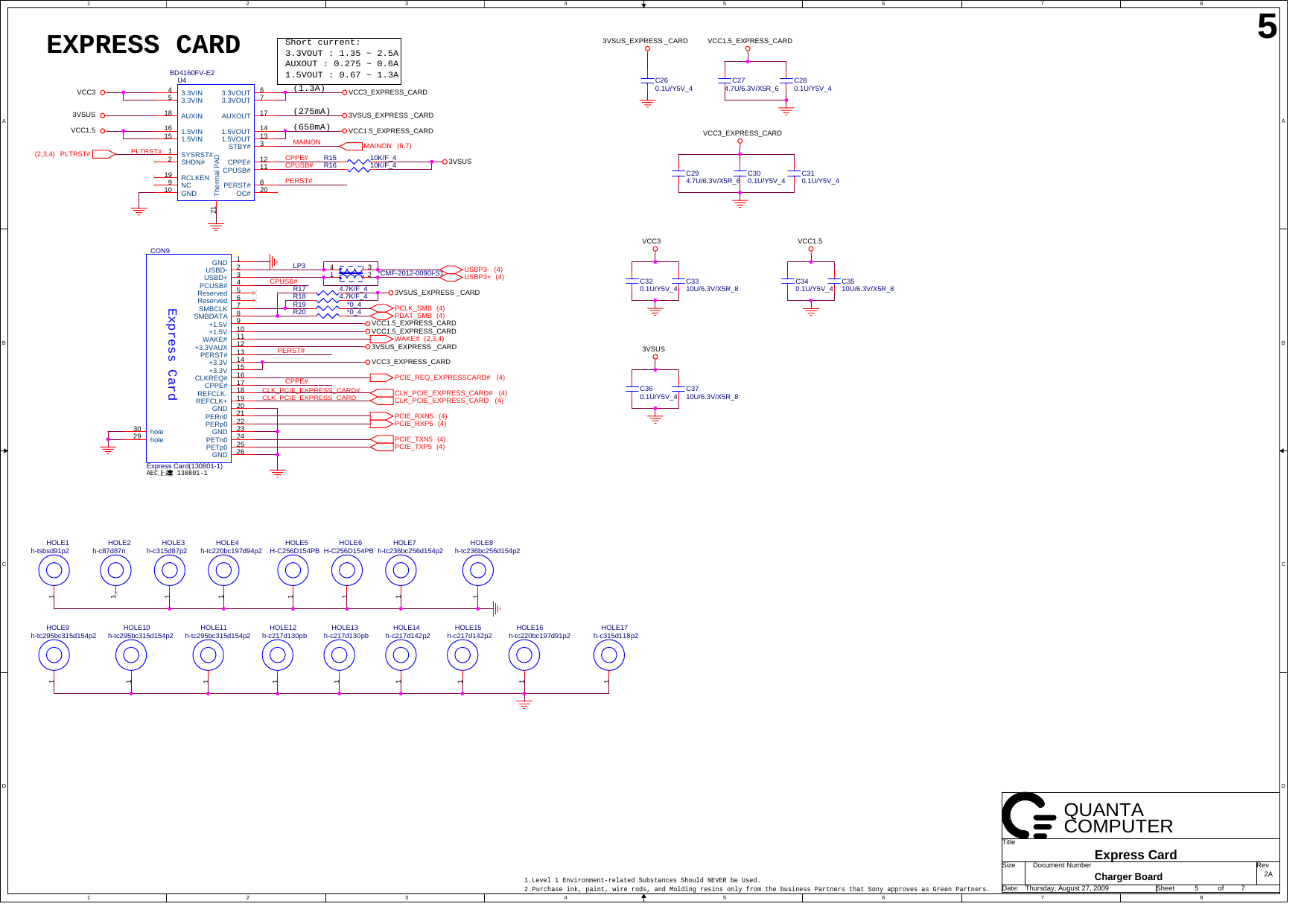 Page 5 of 7 - GD3-CB-ATHEROS-DVT-0827A SONY MBX -216 -QUANTA GD3 A - REV 1A 18.08.2009