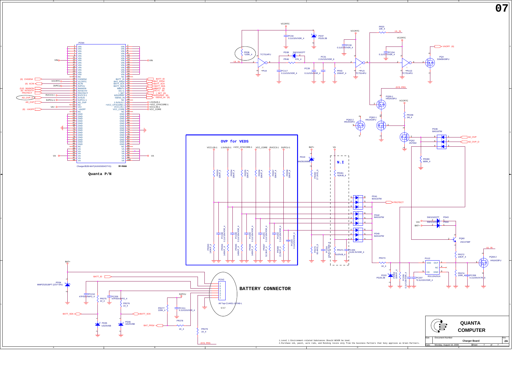 Page 7 of 7 - GD3-CB-ATHEROS-DVT-0827A SONY MBX -216 -QUANTA GD3 A - REV 1A 18.08.2009