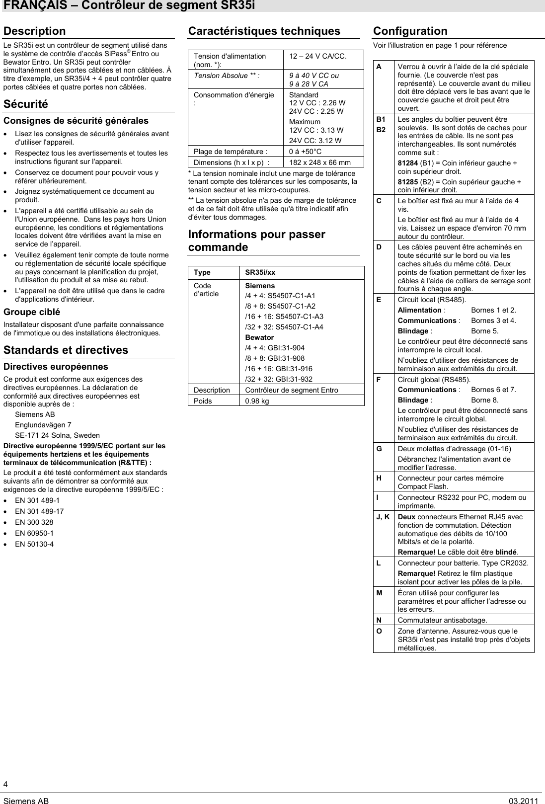 Page 4 of 8 - English SR35I