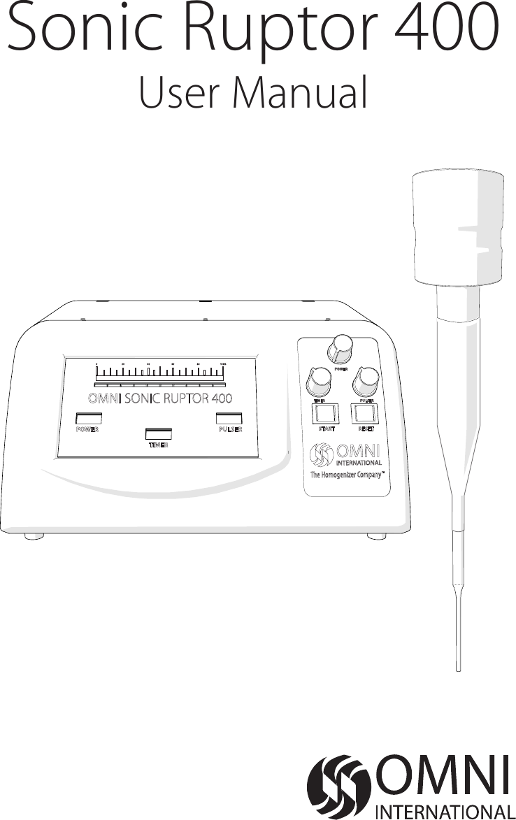 Page 1 of 8 - SR 400 Manual