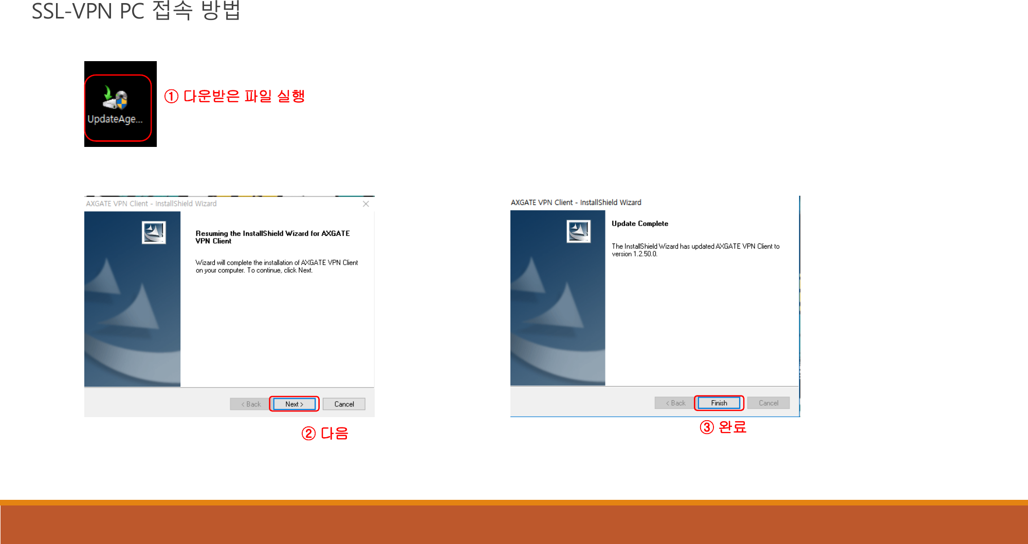 Page 4 of 11 - SSL-VPN 매뉴얼 SSL VPN Manual