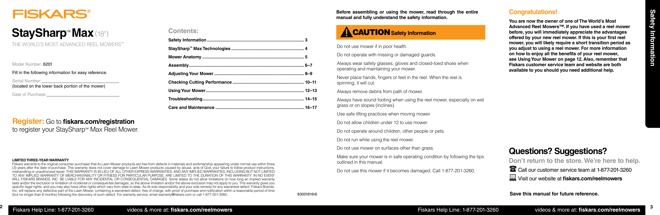 Ssm Reelmowermanual English