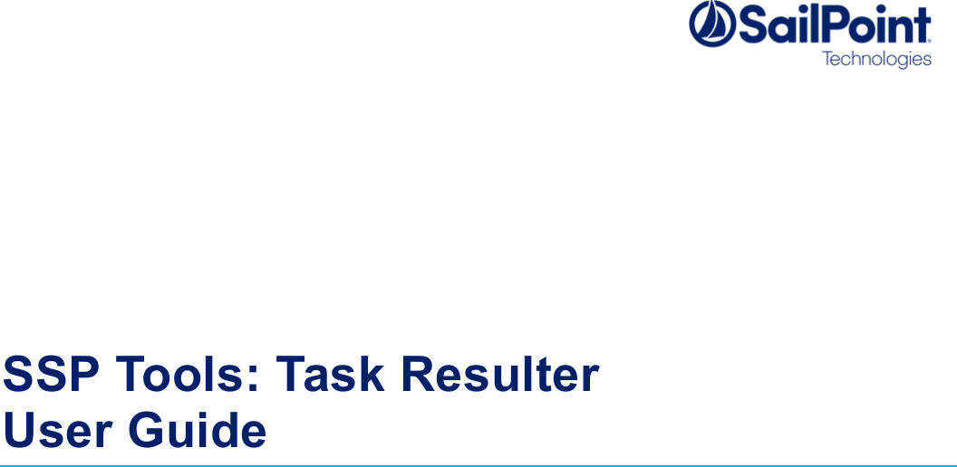 Page 1 of 5 - SSP Tools Task Resulter User Guide