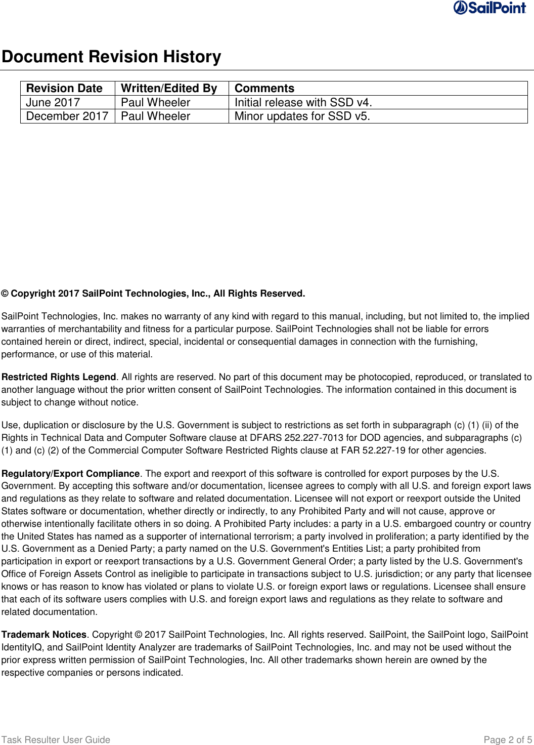 Page 2 of 5 - SSP Tools Task Resulter User Guide