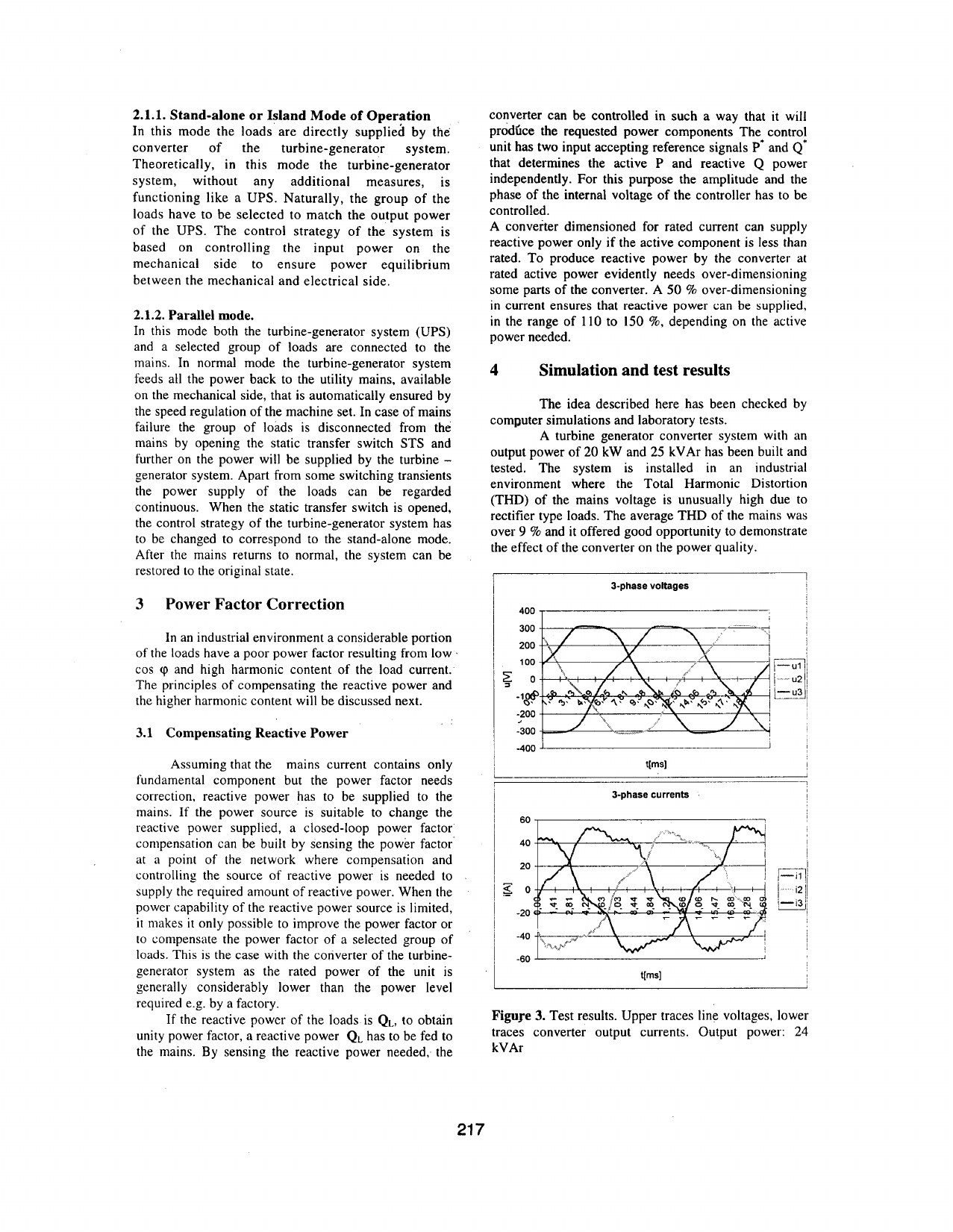Page 3 of 5 - Standby Power Supply Using Alternative Energy Through Cogeneration Technologies - Telecommunications Special, The Third I