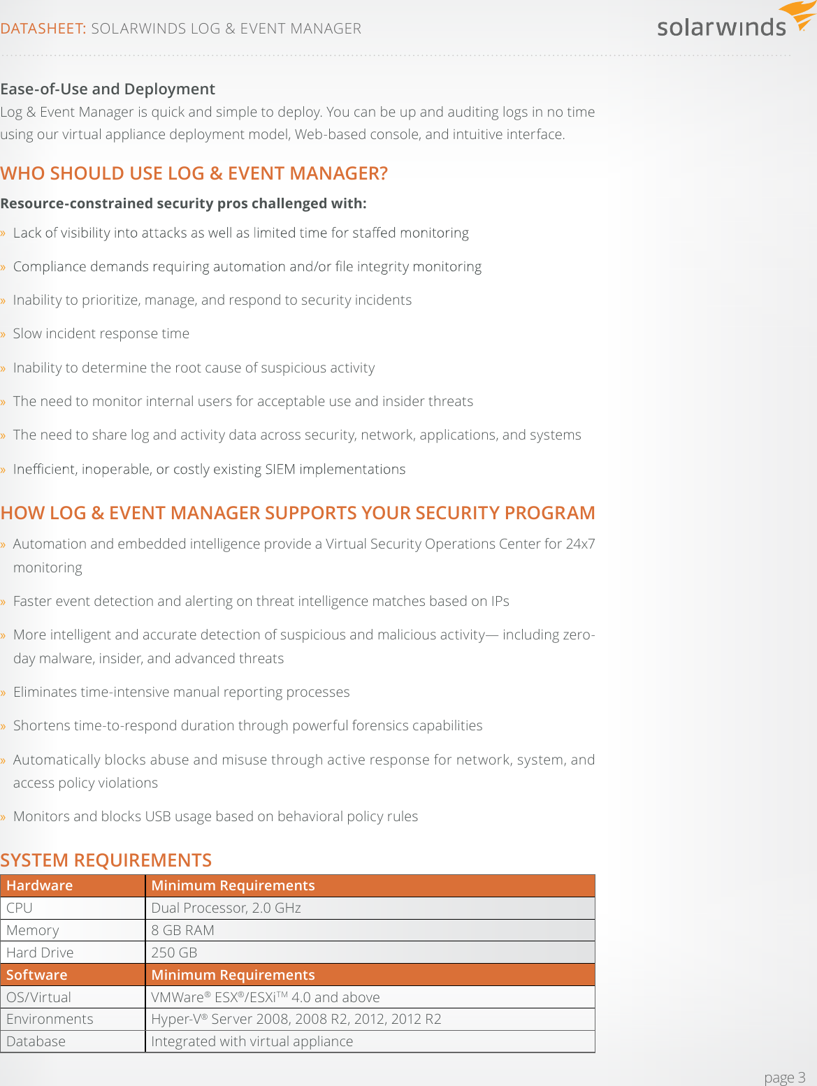 Page 3 of 4 - SW_LEM_Datasheet SW LEM Datasheet