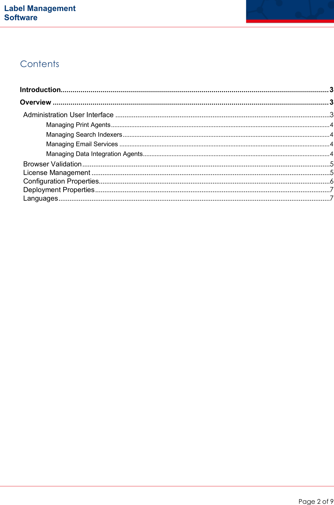 Page 2 of 9 - Sample Manual