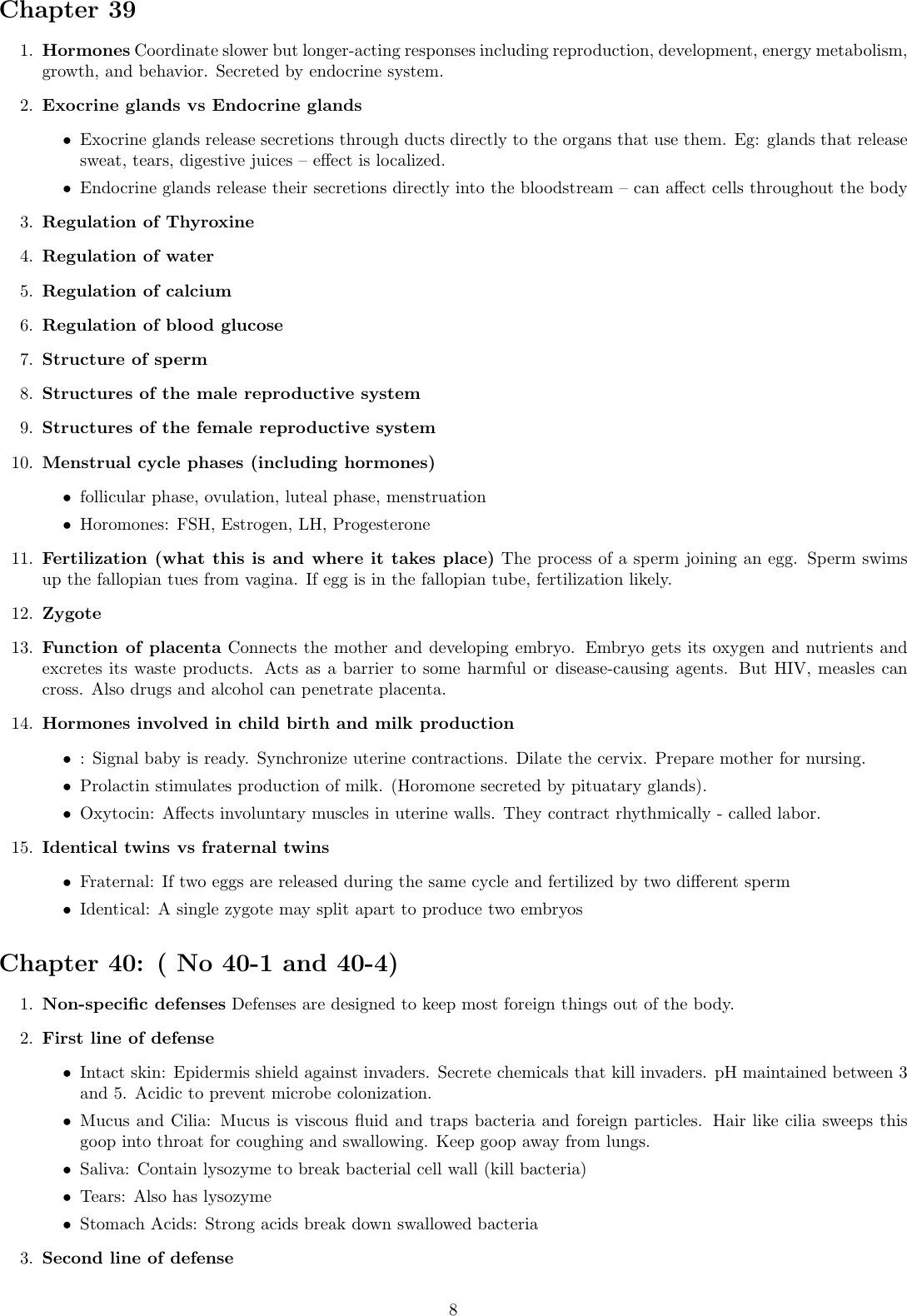 Page 8 of 9 - Science Semester II Study Guide