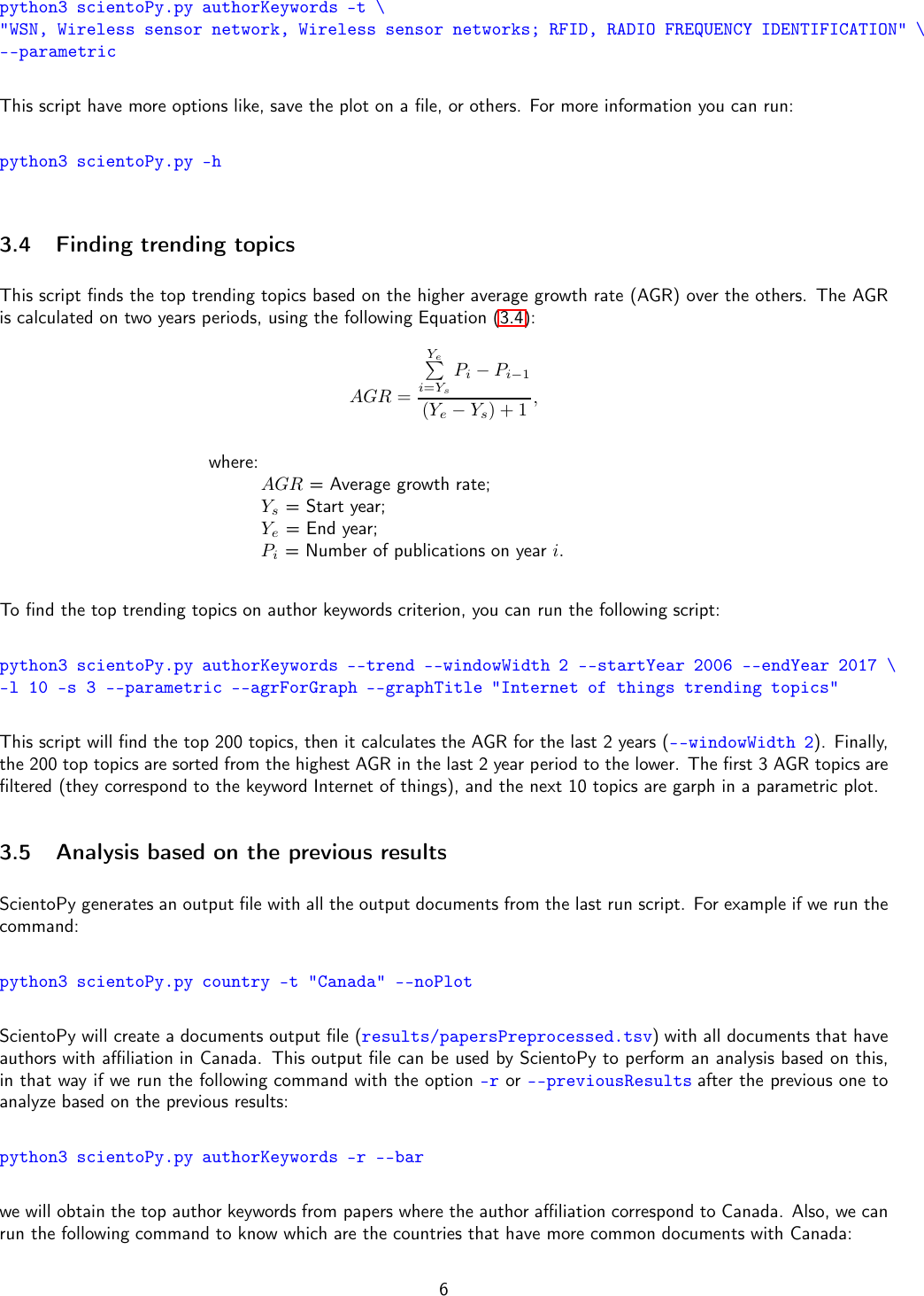 Page 6 of 10 - Sciento Py User Manual