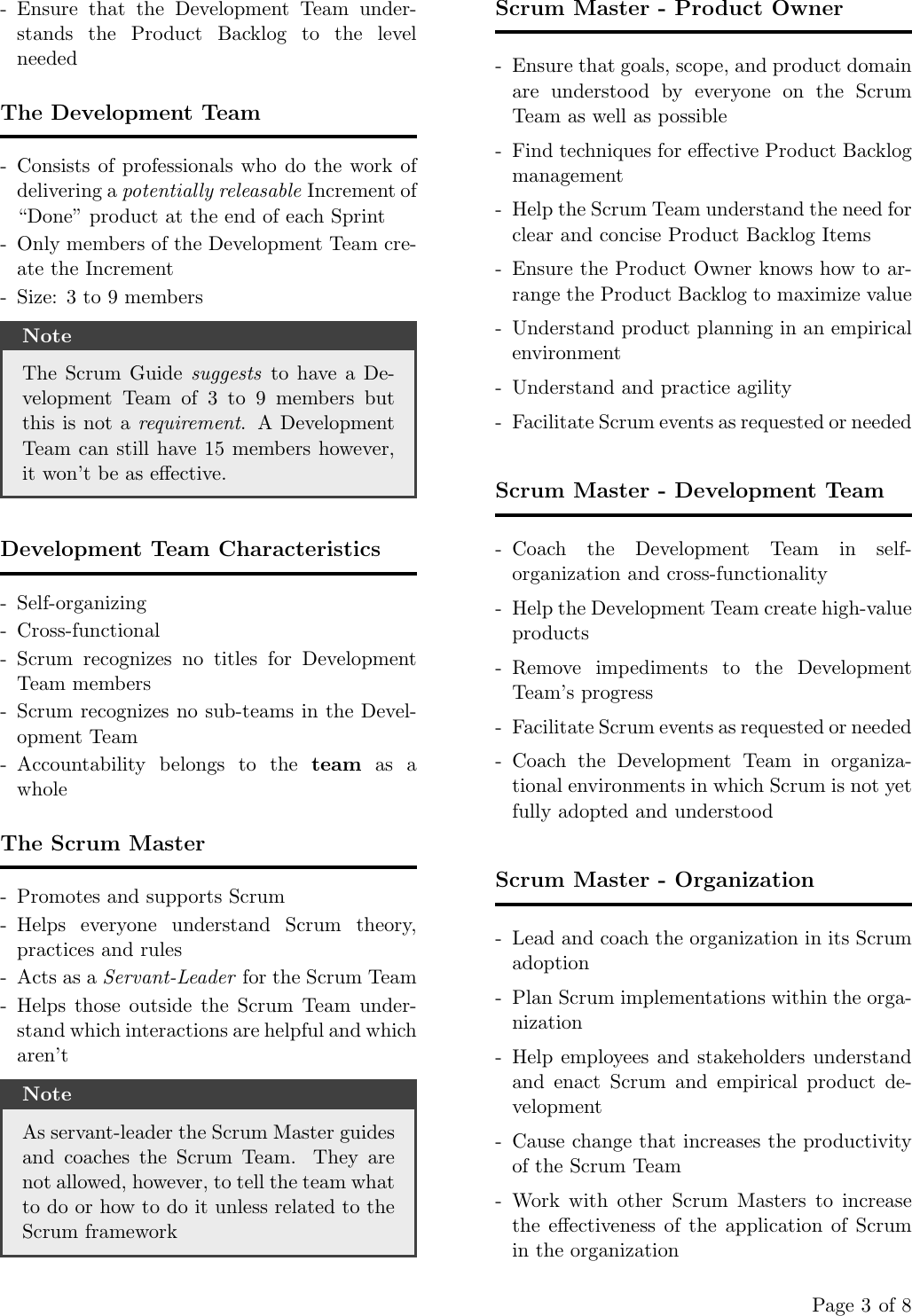 Page 3 of 8 - Scrum-Guide-Notes