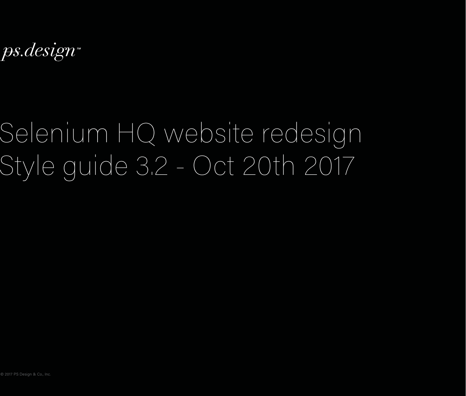 Page 1 of 8 - Selenium HQ Website Design Stule Guide V3.2