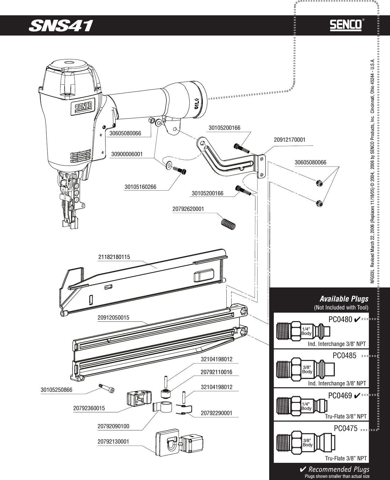 Page 3 of 4 - SNS41 NFG03L 3-22-06 WEB-READY Senco-SNS-41-Stapler-Parts-Manual