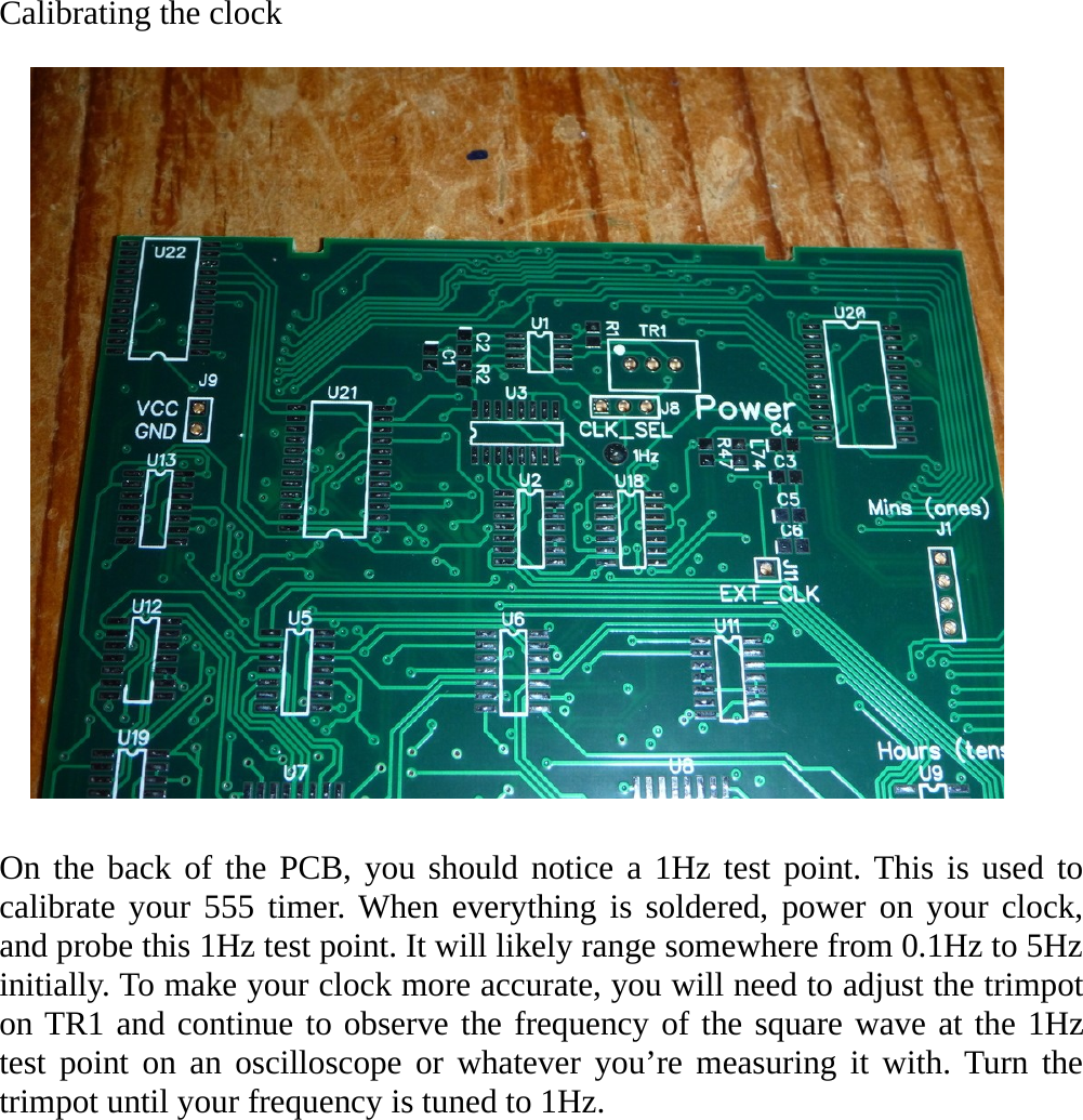 Page 11 of 12 - Sequential Logic Clock Kit Guide 0